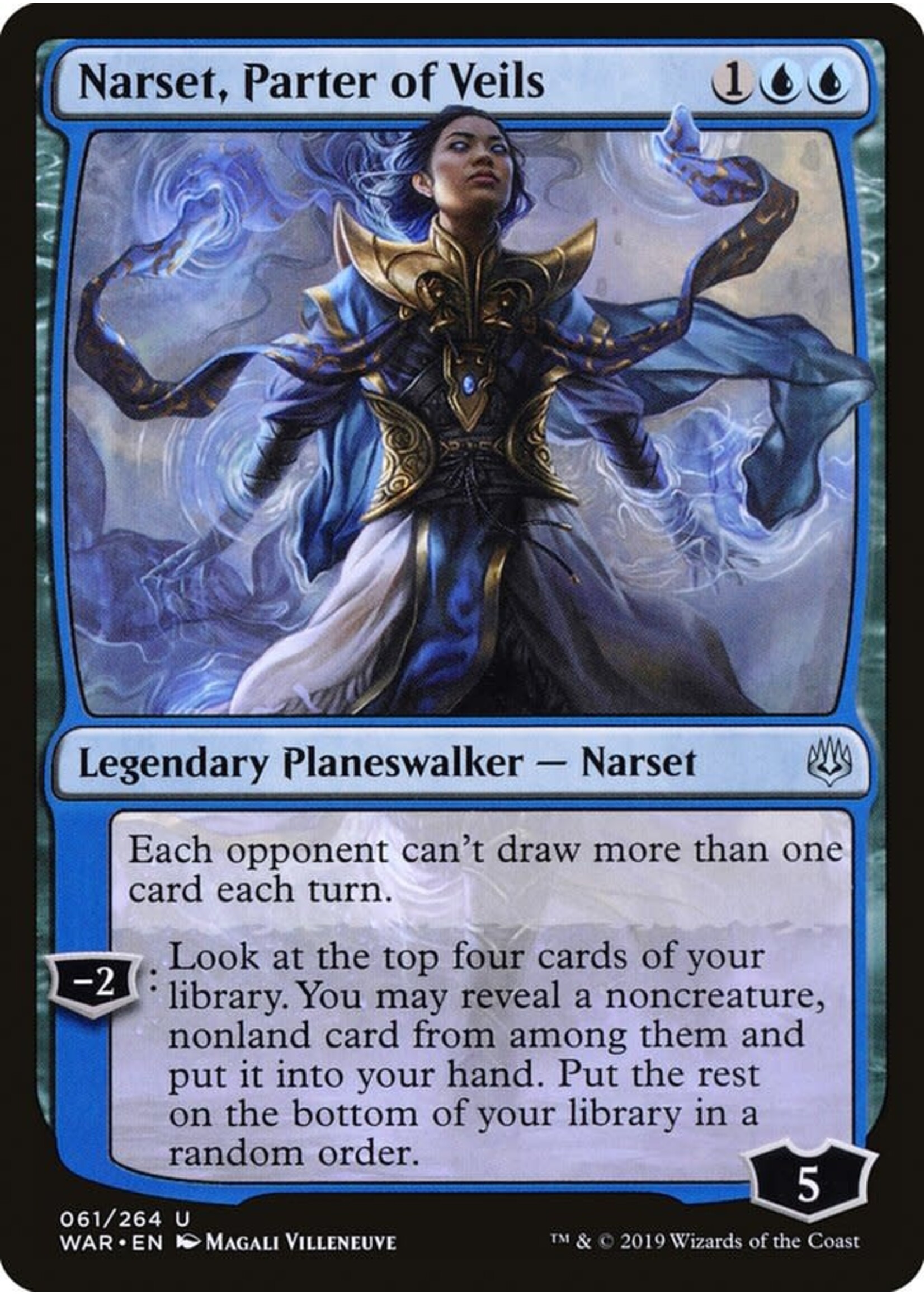 Wizards of the Coast Narset, Parter of Veils [WAR]