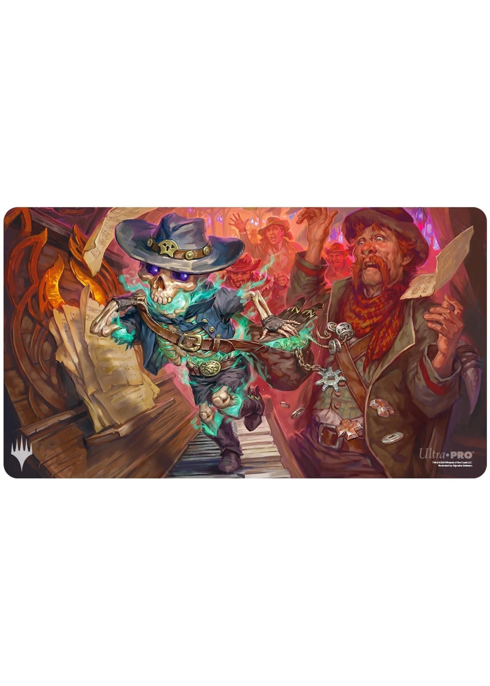 Ultra Pro UP PLAYMAT MTG OUTLAWS OF THUNDER JUNCTION ART 1