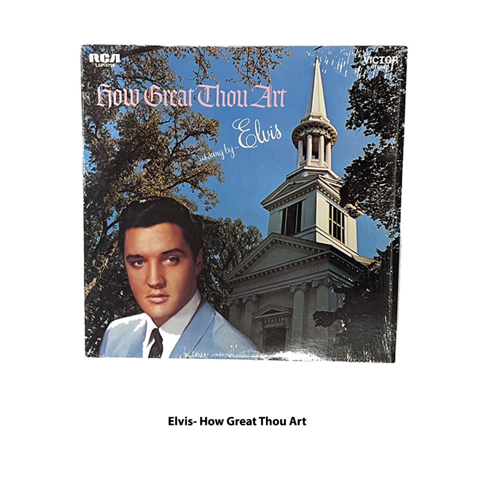 Elvis How Great Thou Art Texas Vintage Antiques   Elvis How Great Thou Art 