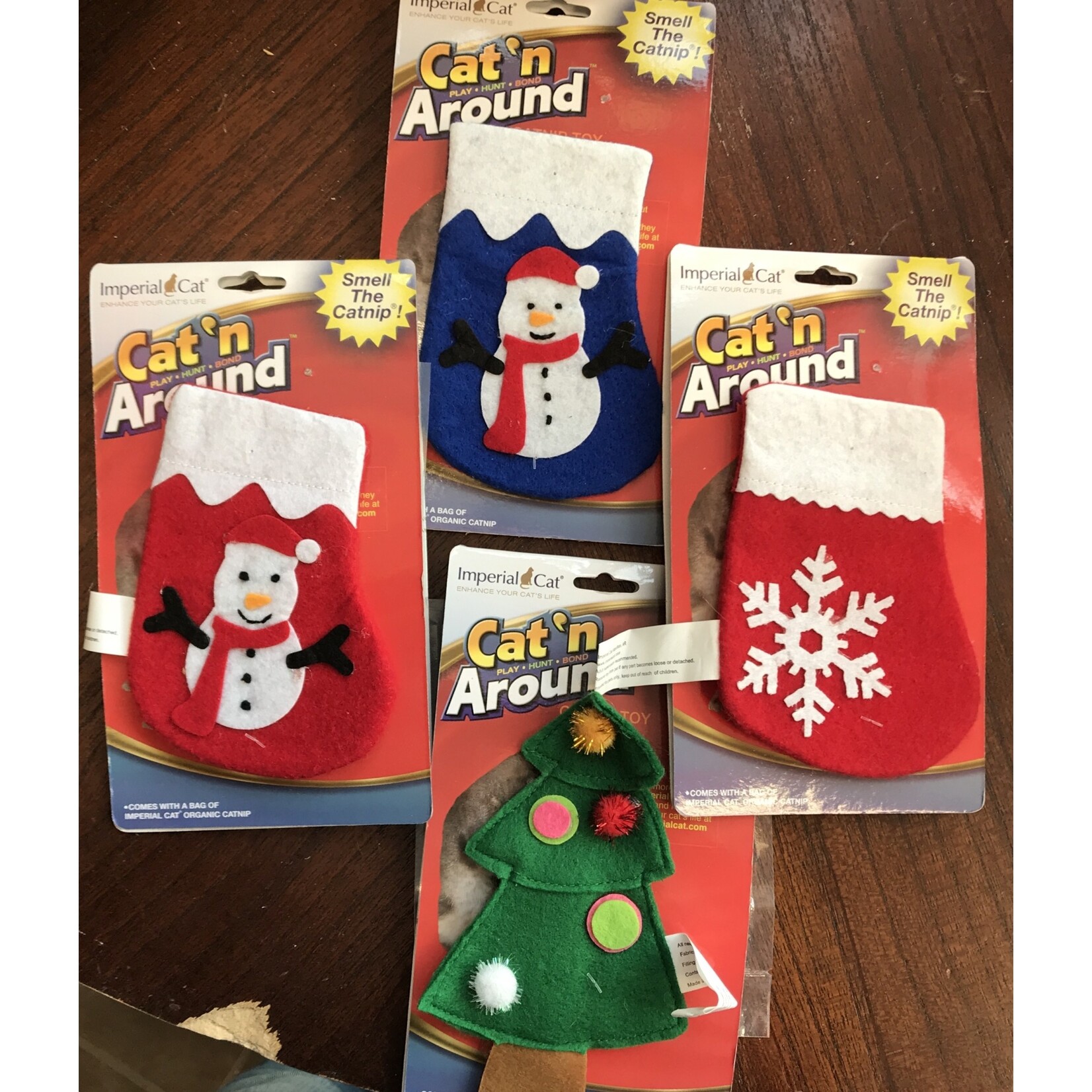 Imperial Cat Catnip Snowflake Stocking