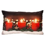 Ganz Light Up Candle Pillow
