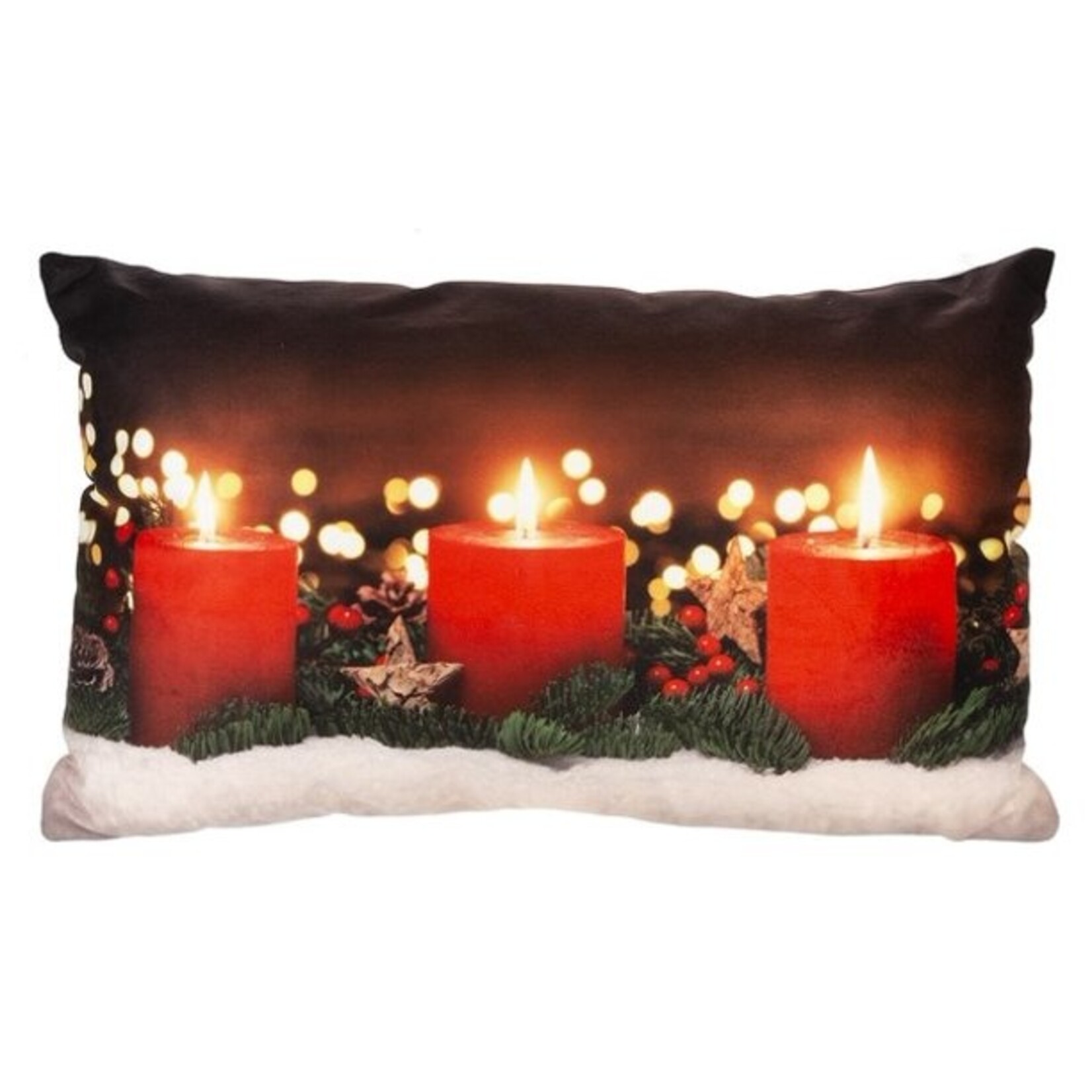Ganz Light Up Candle Pillow