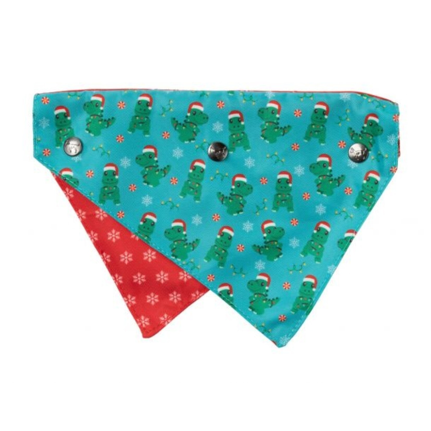Fuzzyard Holiday Bandana Tree Rex