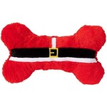 Fuzzyard Fuzzyard Holiday Dog Toy Furry Santa Bone