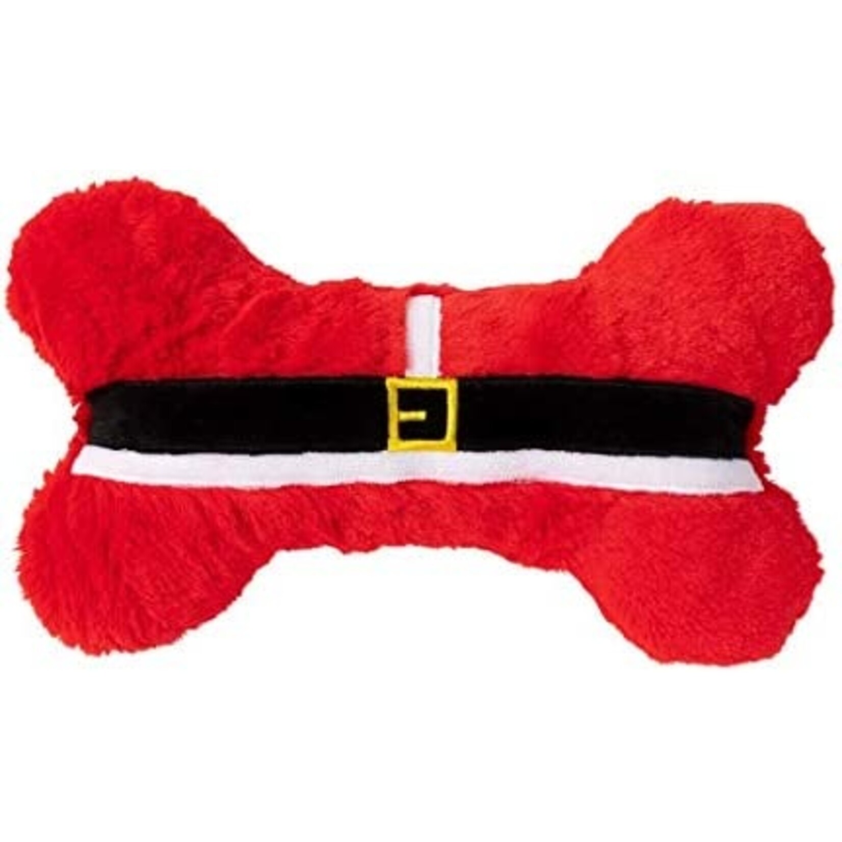 Fuzzyard Fuzzyard Holiday Dog Toy Furry Santa Bone