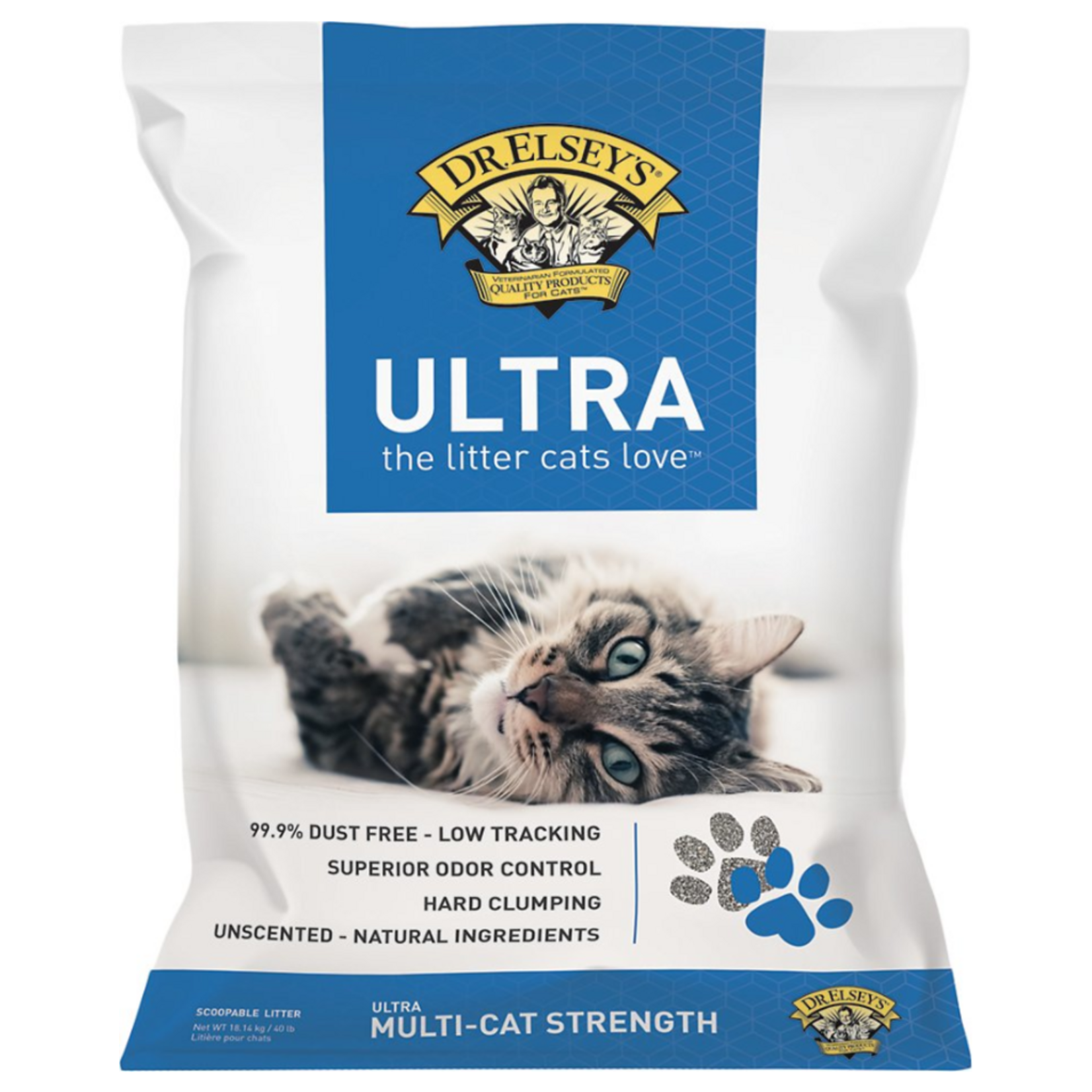 Dr. Elsey's Dr Elseys Unscented Litter 18lb