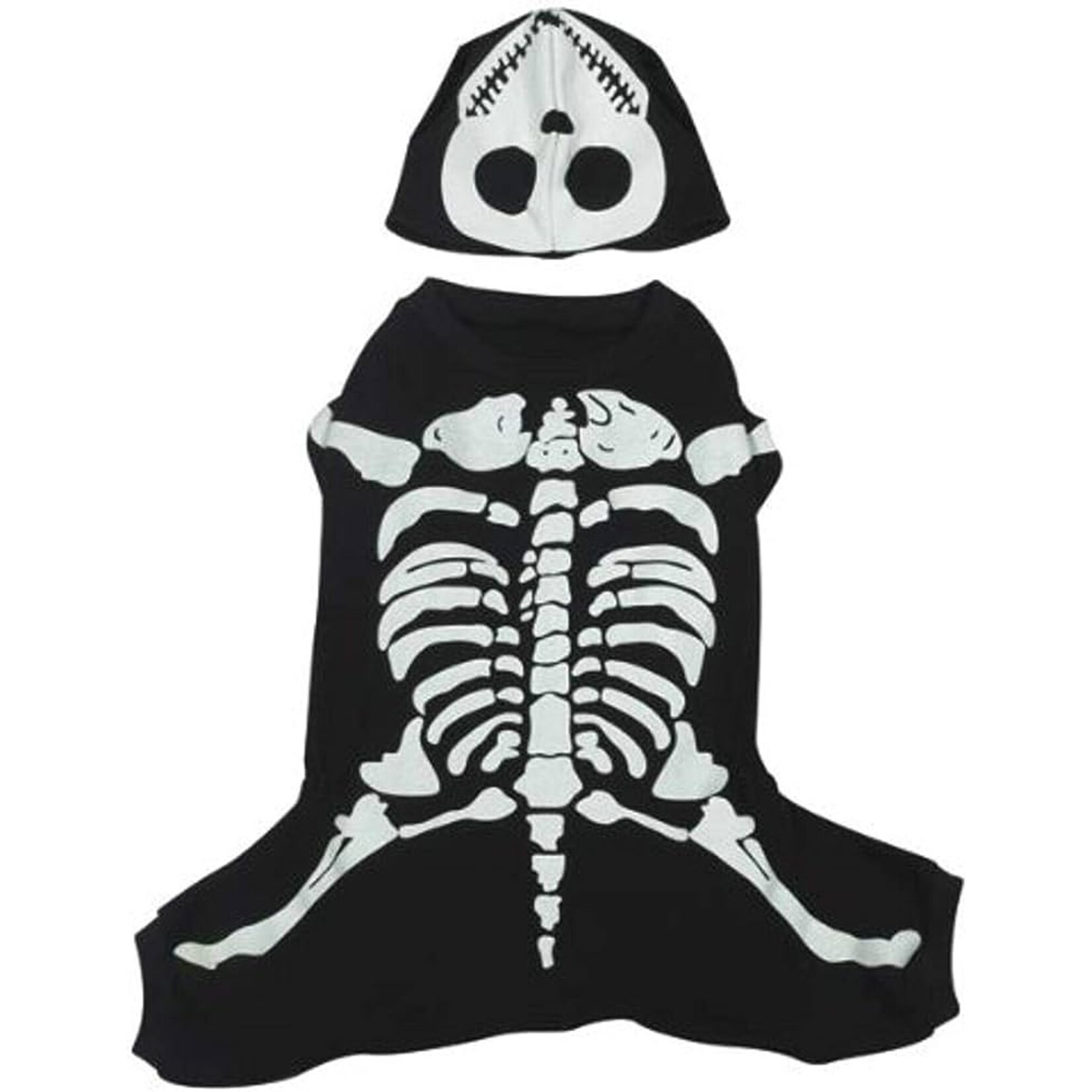 Canine Casual Casual Canine Glow Bones Costume