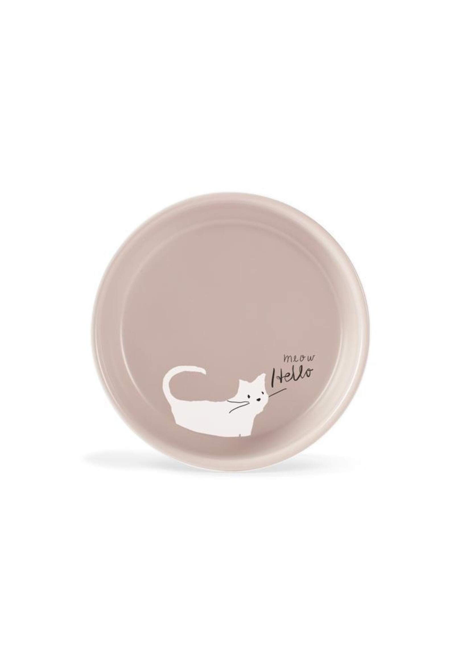 Pet Shop By Fringe Pink Meow Bowl