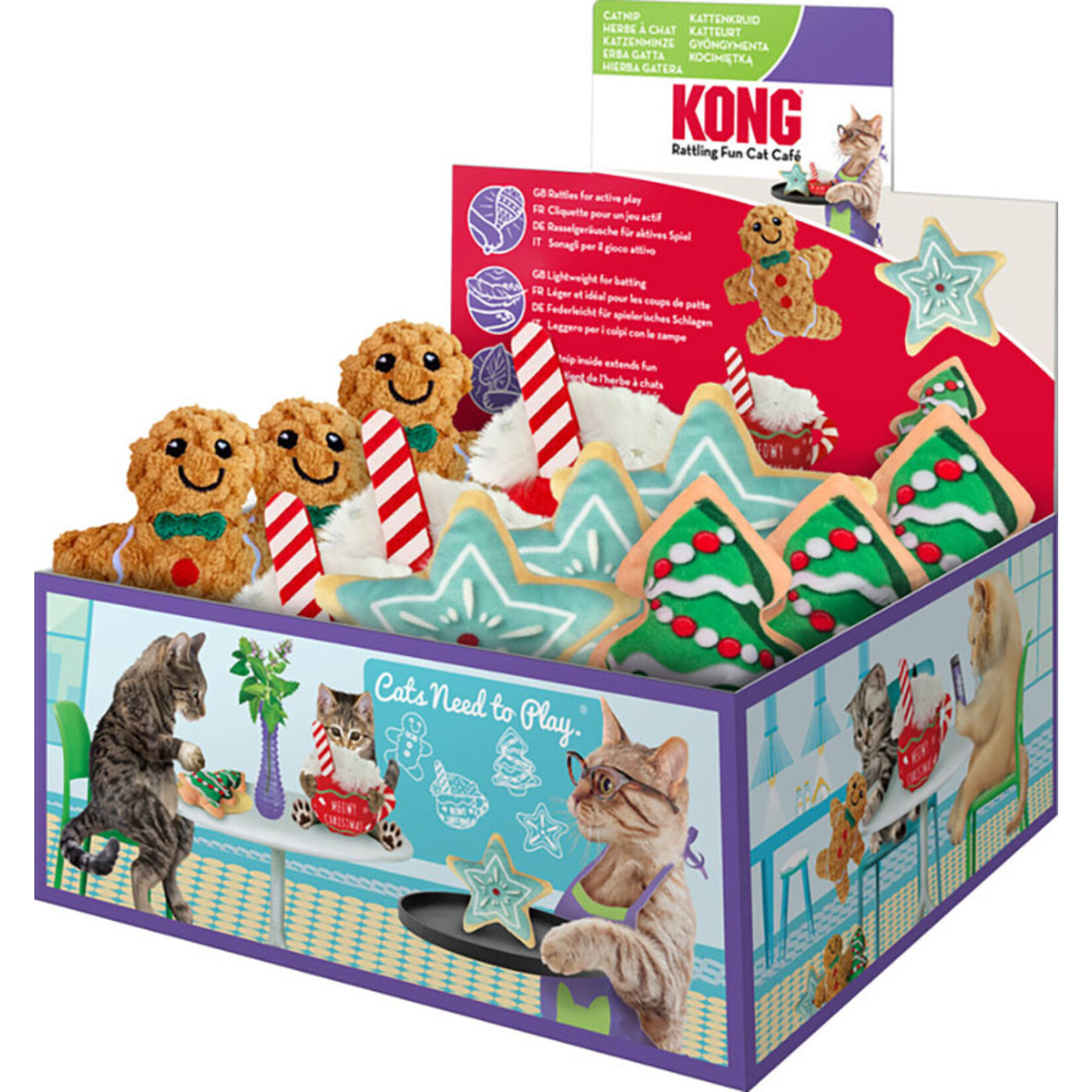Kong Holiday Scrattles