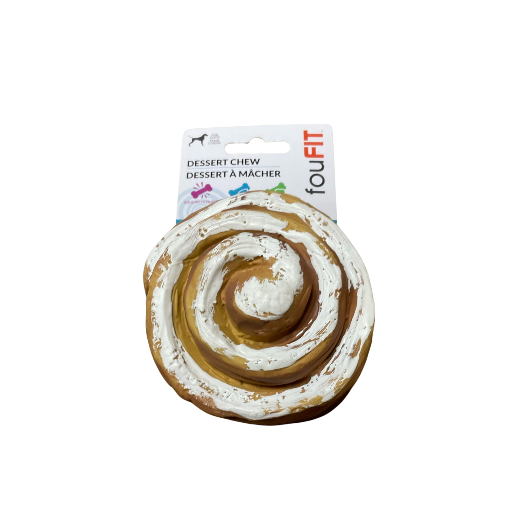 FouFit Dessert Chew Cinnamon Roll