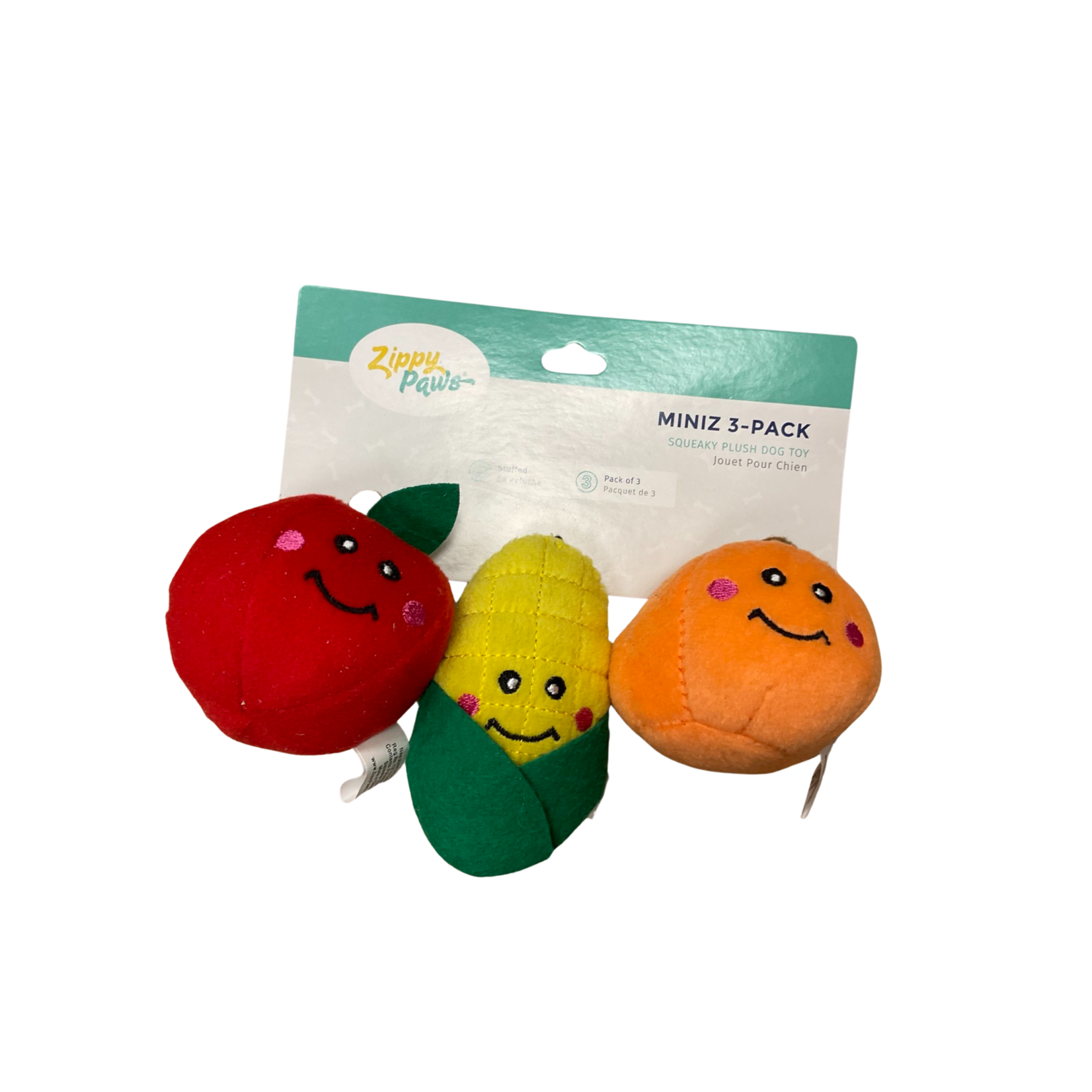 Zippy Paws Zippy Paws Mini 3 Pack Fall Vegetables