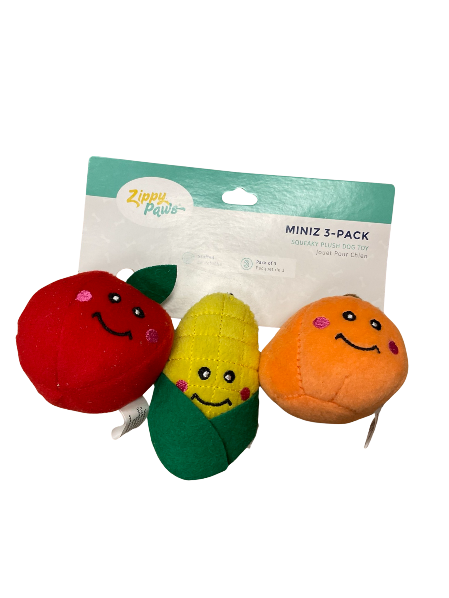 Zippy Baws Rabbit Zippy Paws Mini 3 Pack Fall Vegtables - Animal Rescue League of Iowa