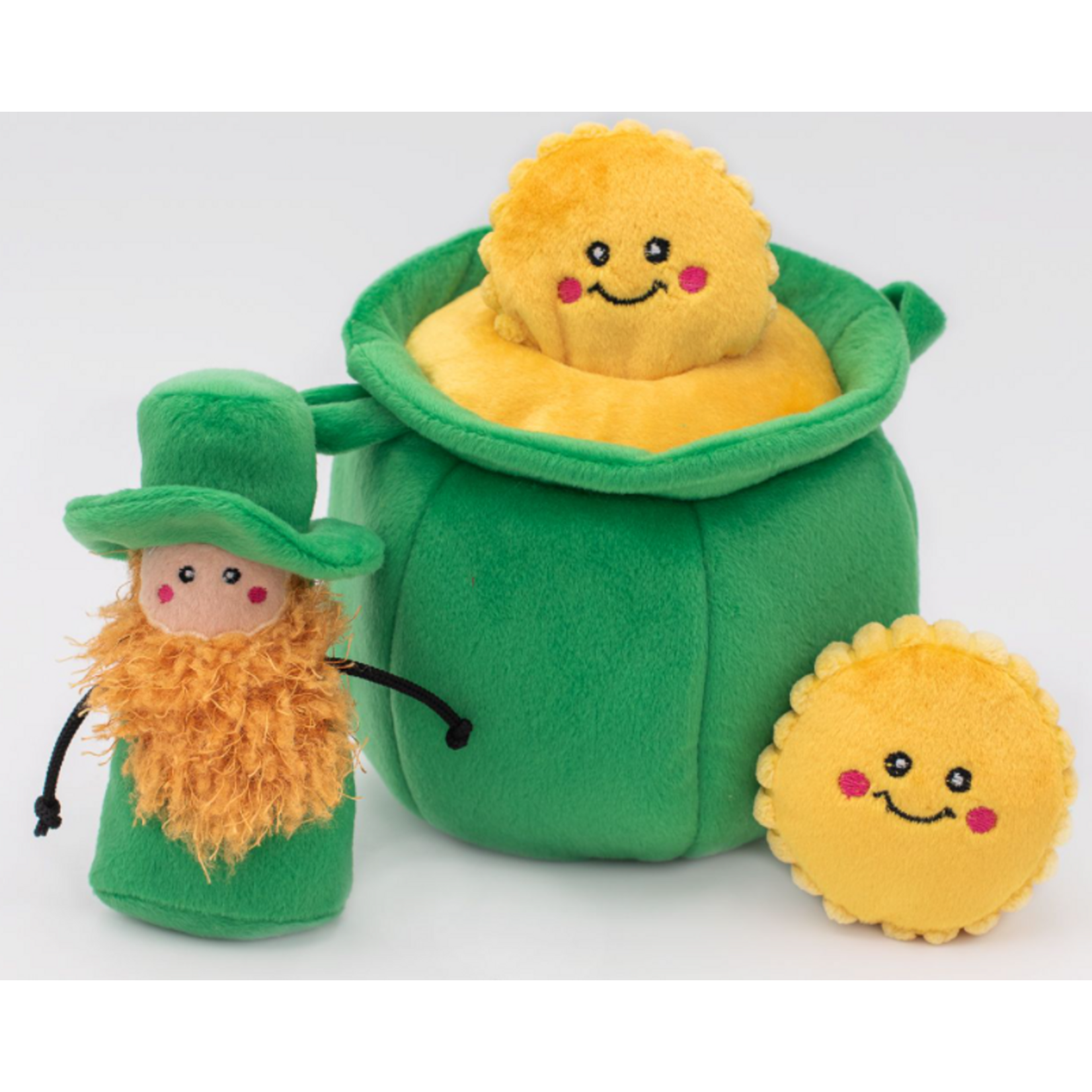 Zippy Paws St. Patrick's Burrow Pot of Gold