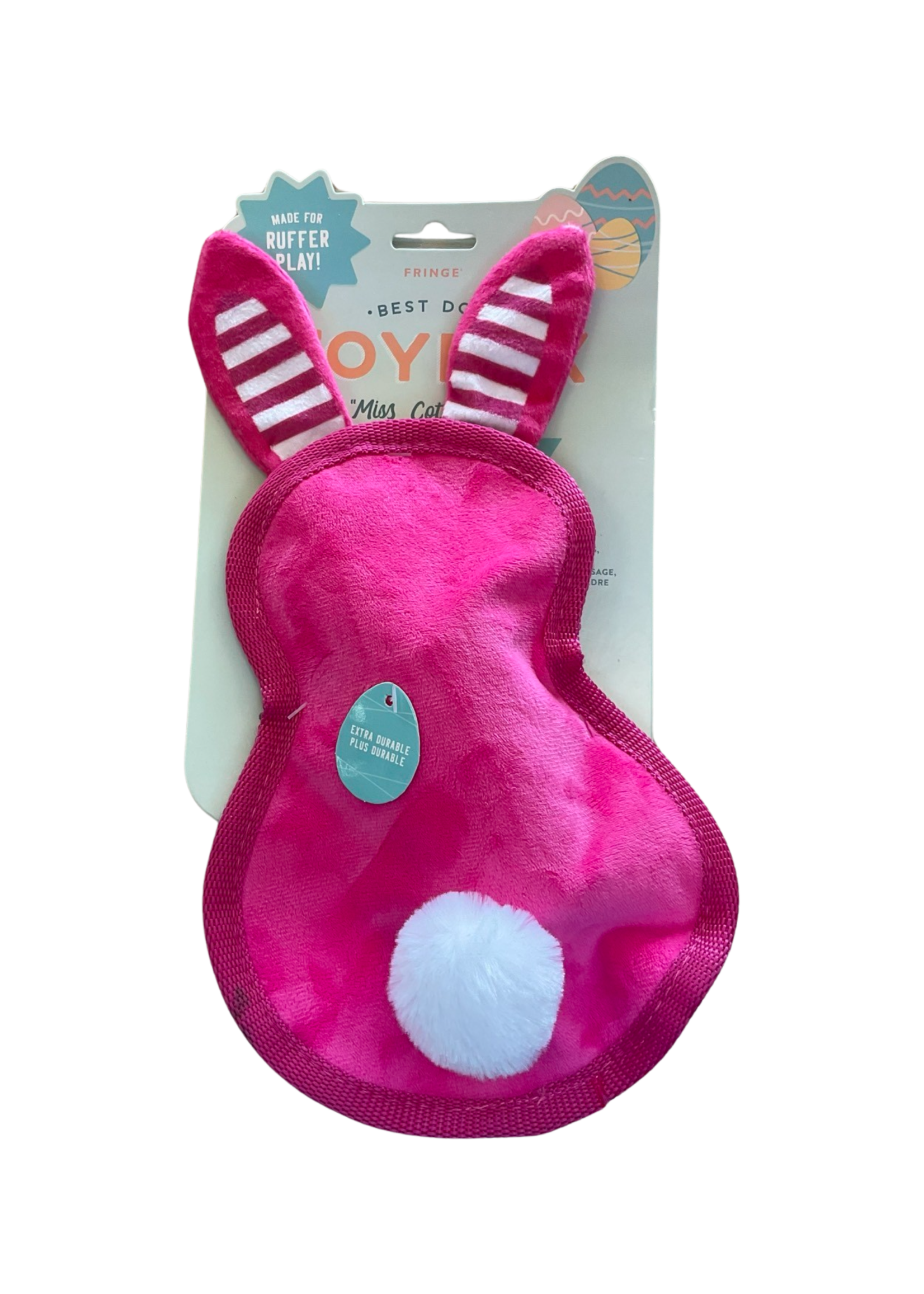 Toy Box Miss Cottontail Durable Plush Toy