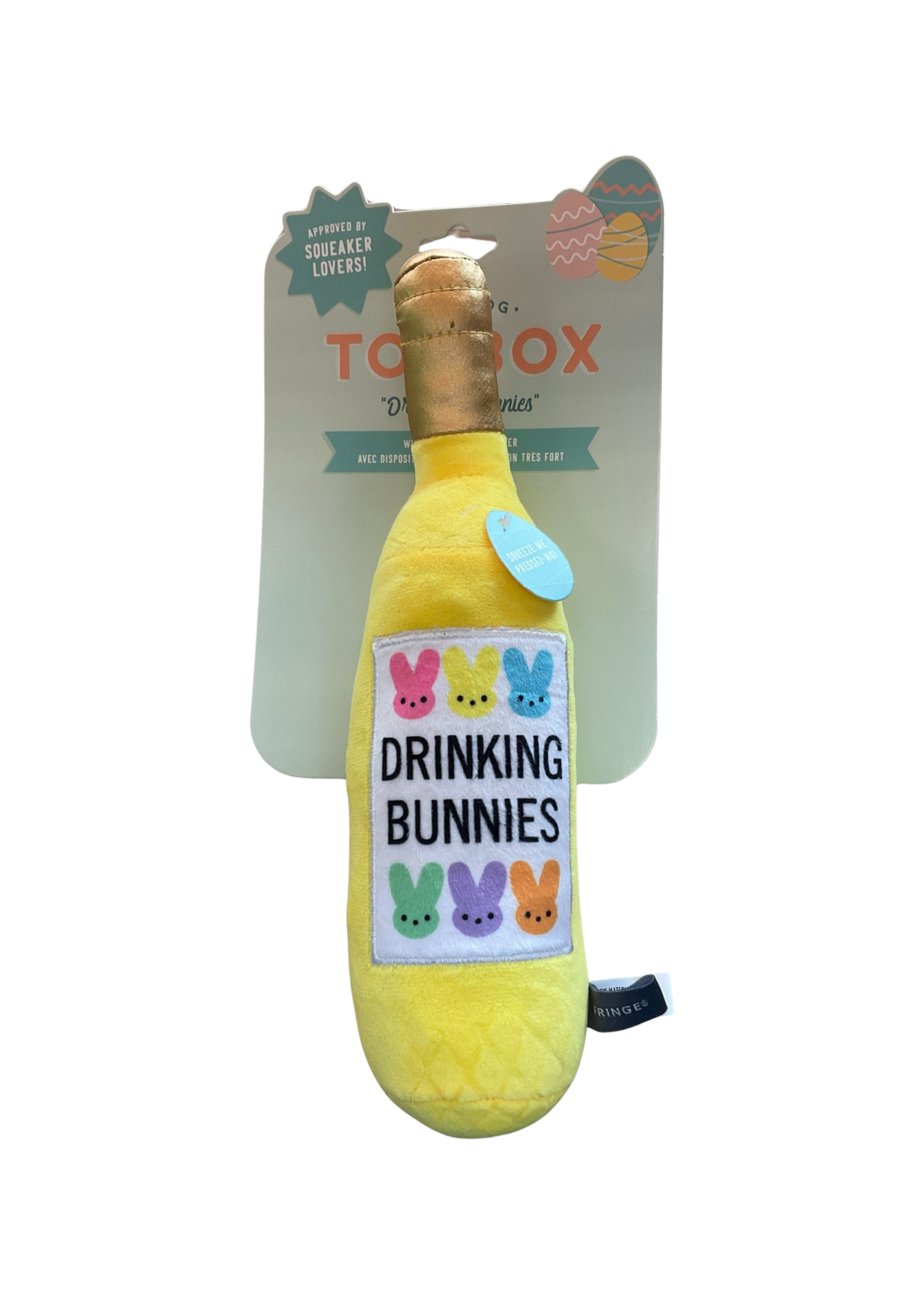 Toy Box Drinking Bunnies Plush Toy