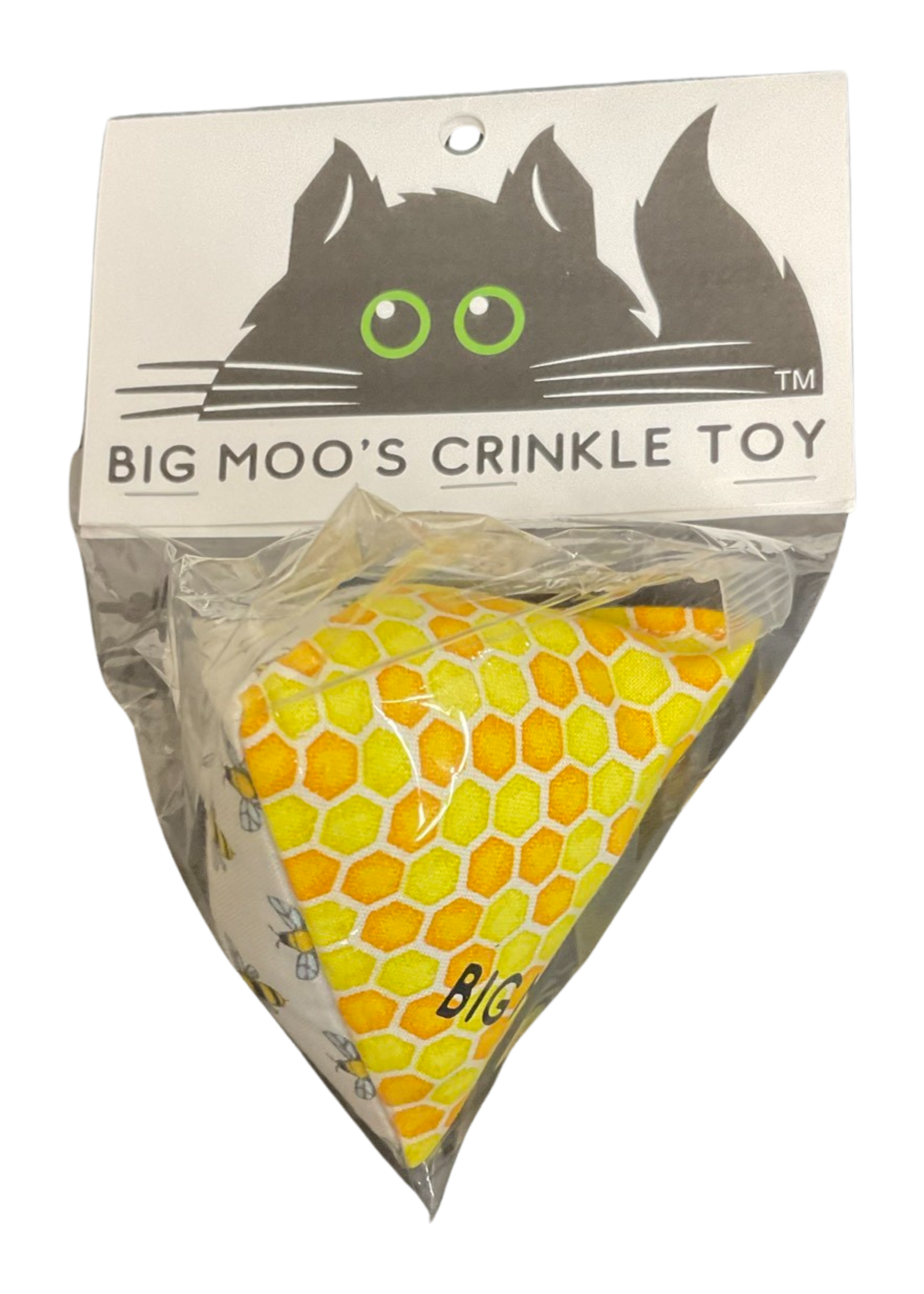 Big Moo's Cat Crinkle Toy