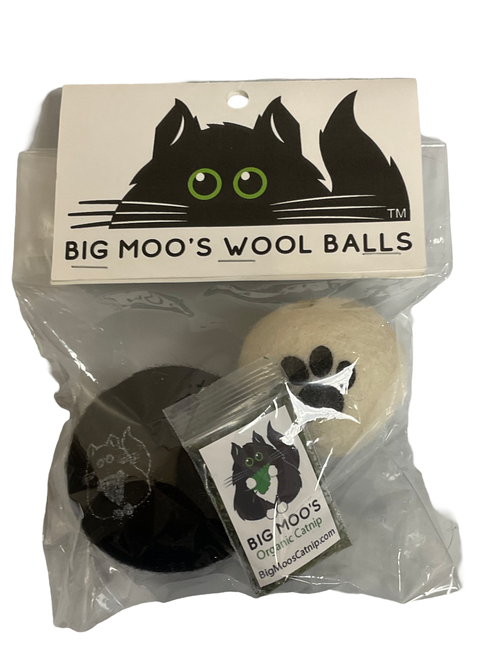 Big Moo Wool Play Balls