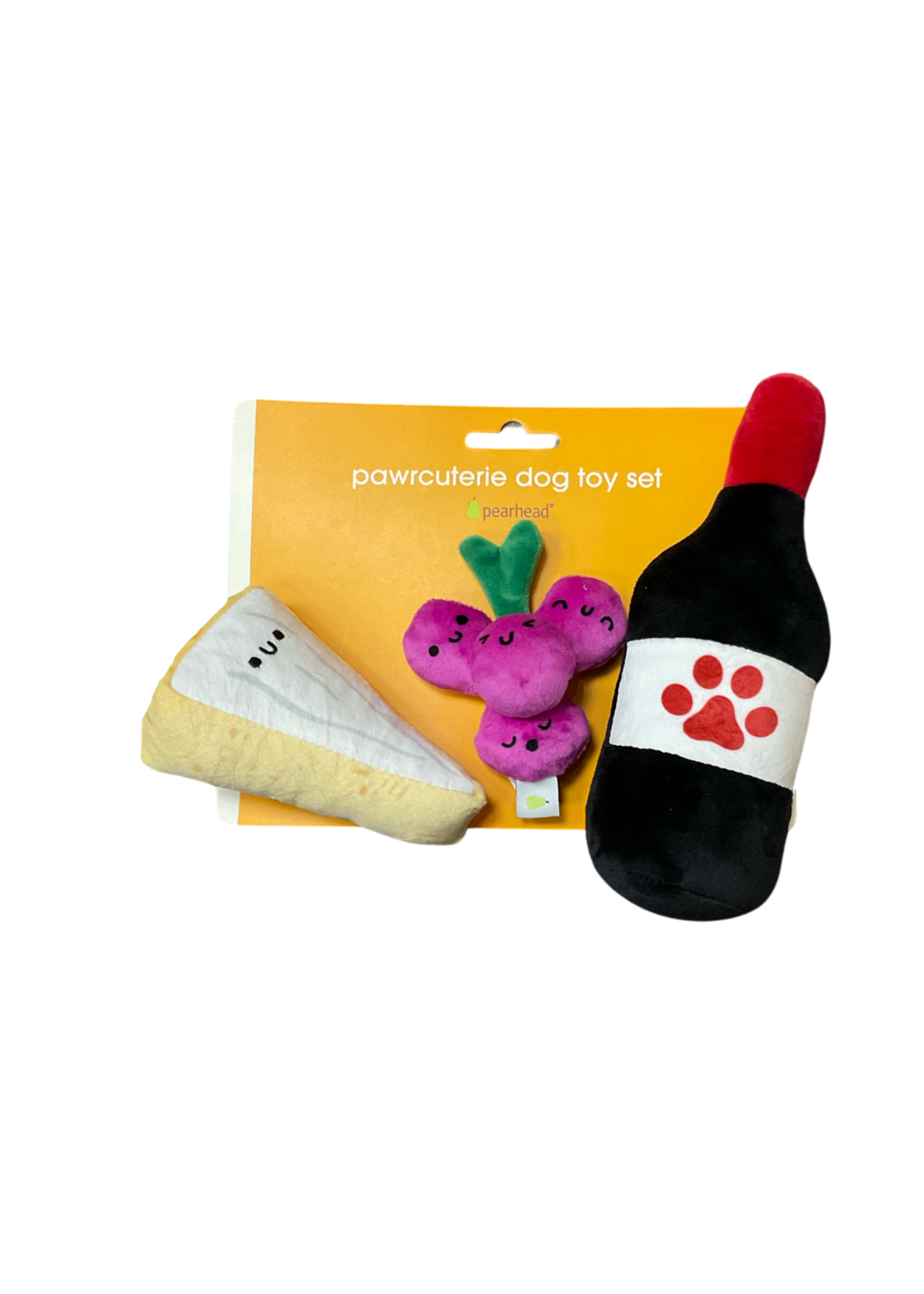Pearhead Pawcruterie Dog Toy set