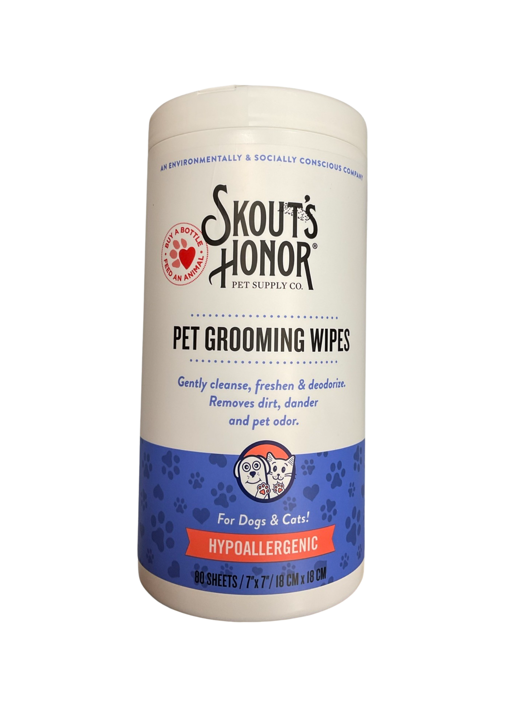 Skouts Honor Pet Grooming Wipes