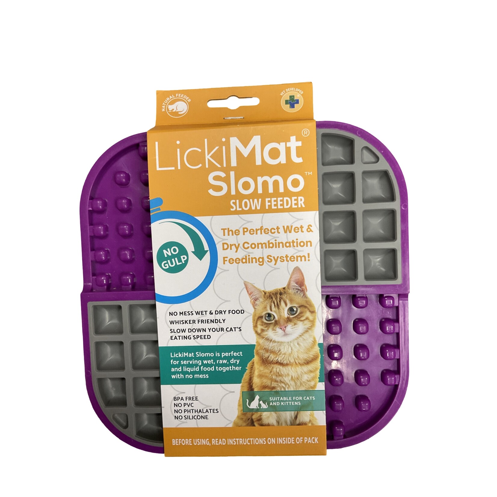 LickiMat Slomo Cat