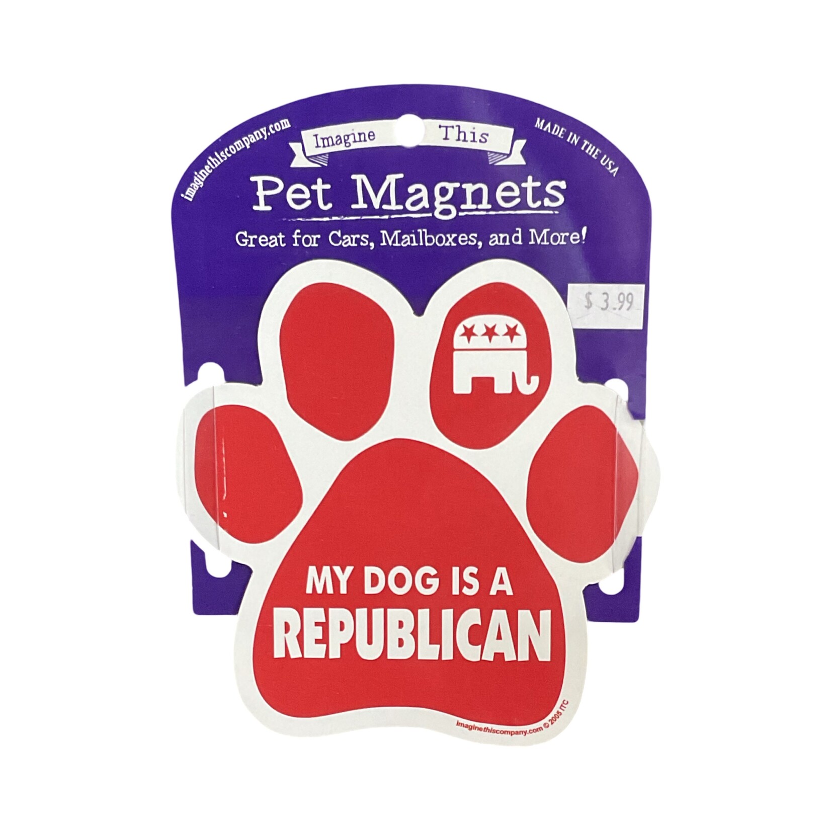 Imagine This Paw Magnet