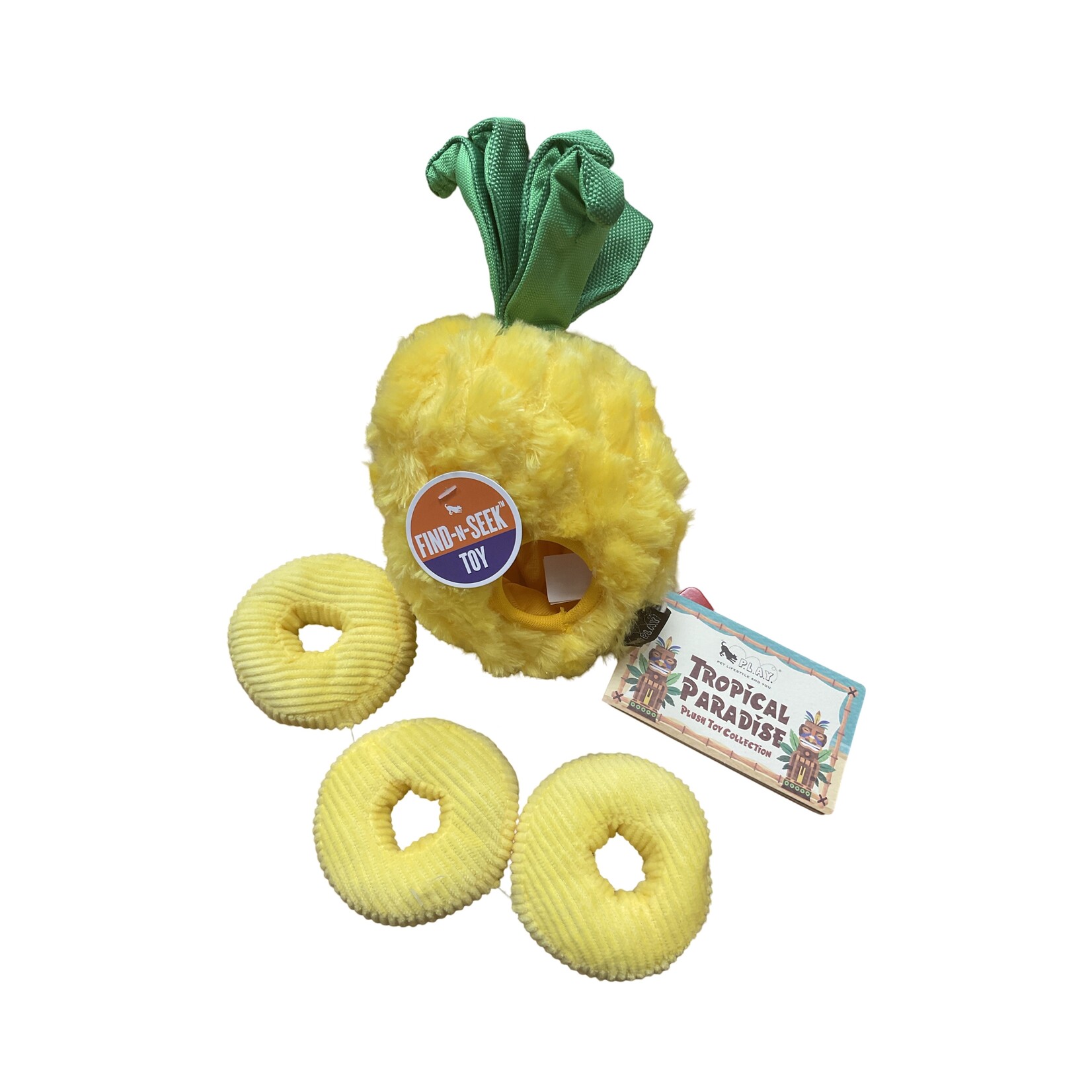 PetPlay P.L.A.Y. Tropical Paradise Paws Up Pineapple