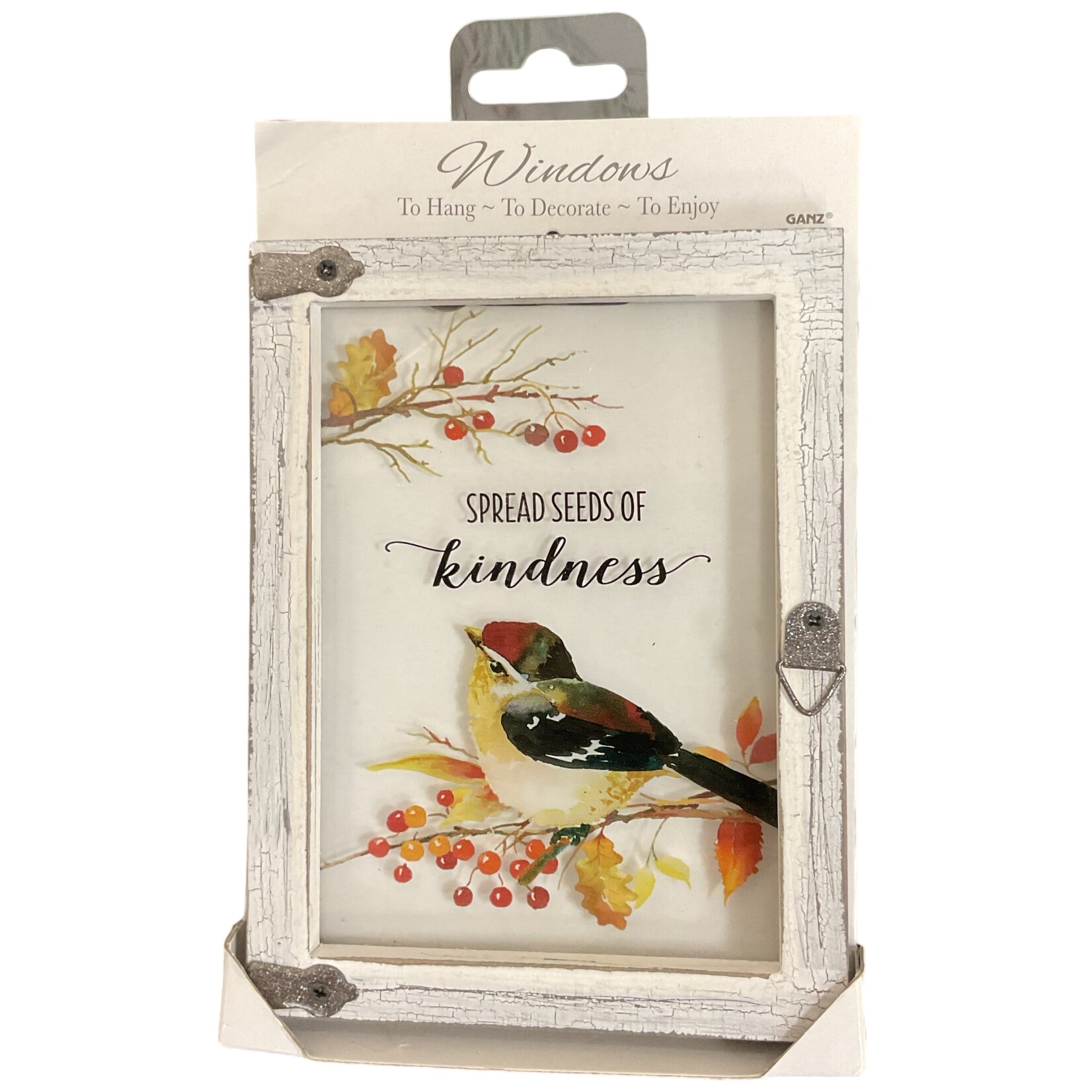 Ganz Ganz Fall Window Plaques
