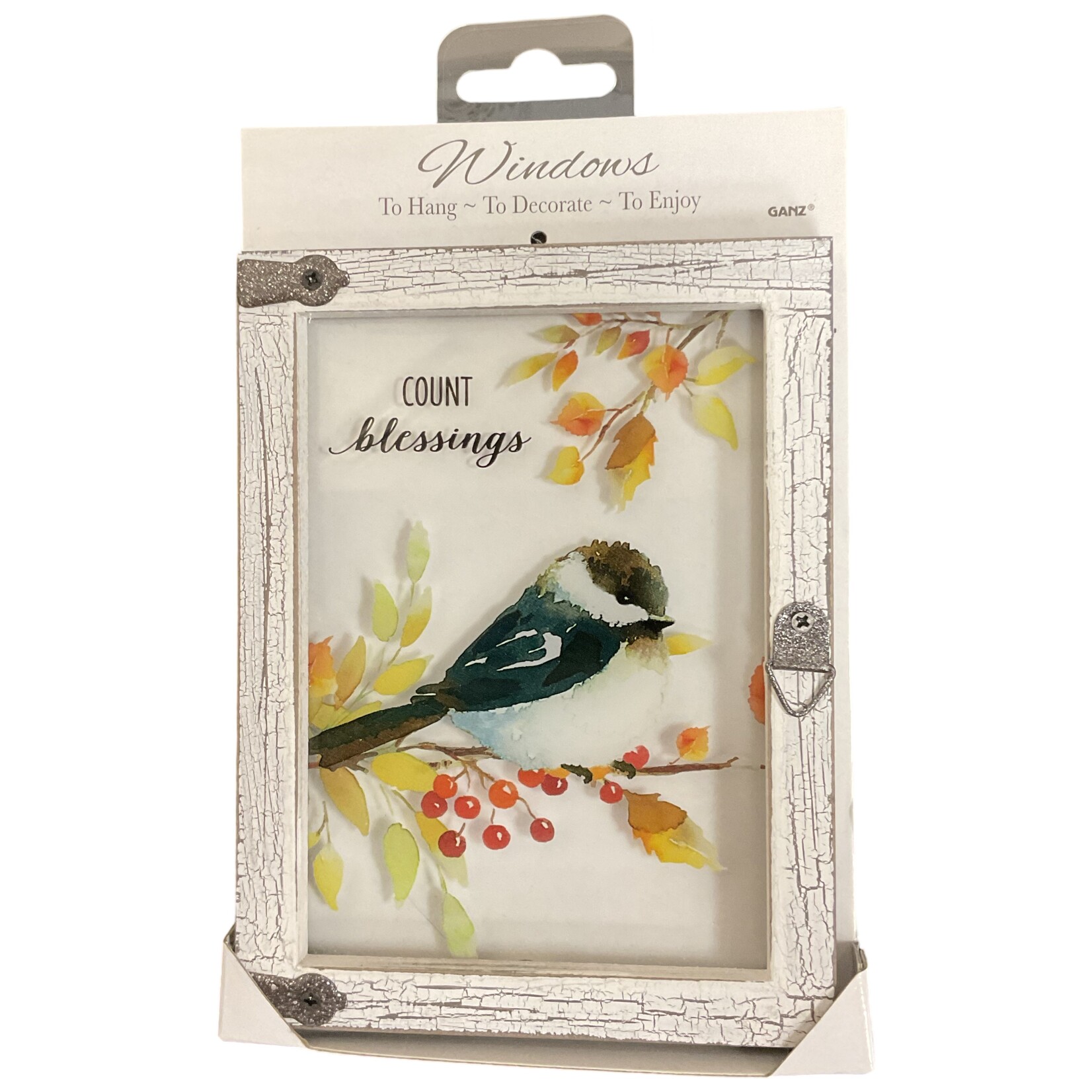 Ganz Ganz Fall Window Plaques