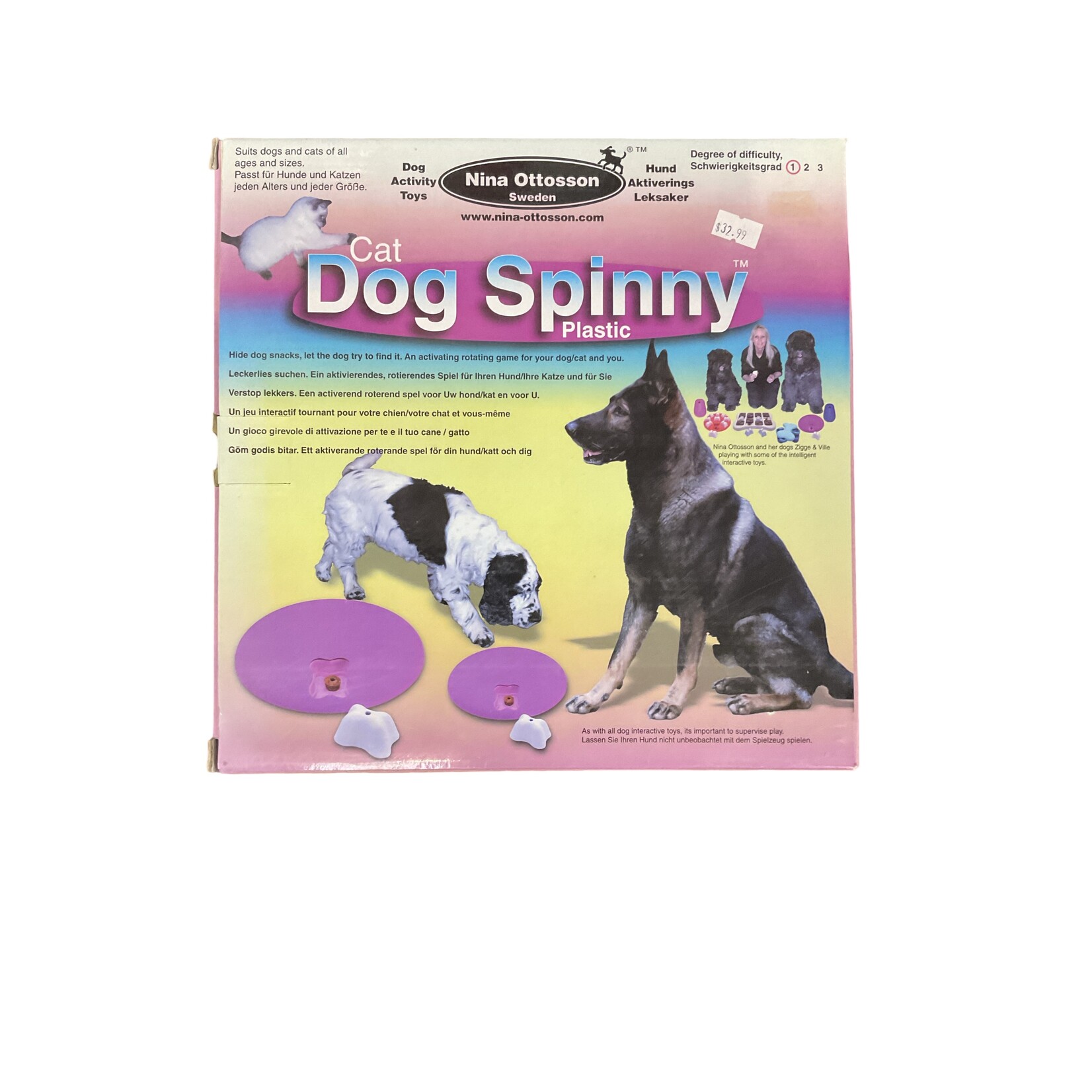 Nina Ottosson Dog Spinny Puzzle