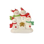 Midwest Midwest Cbk Snowman Family Personalized Ornament