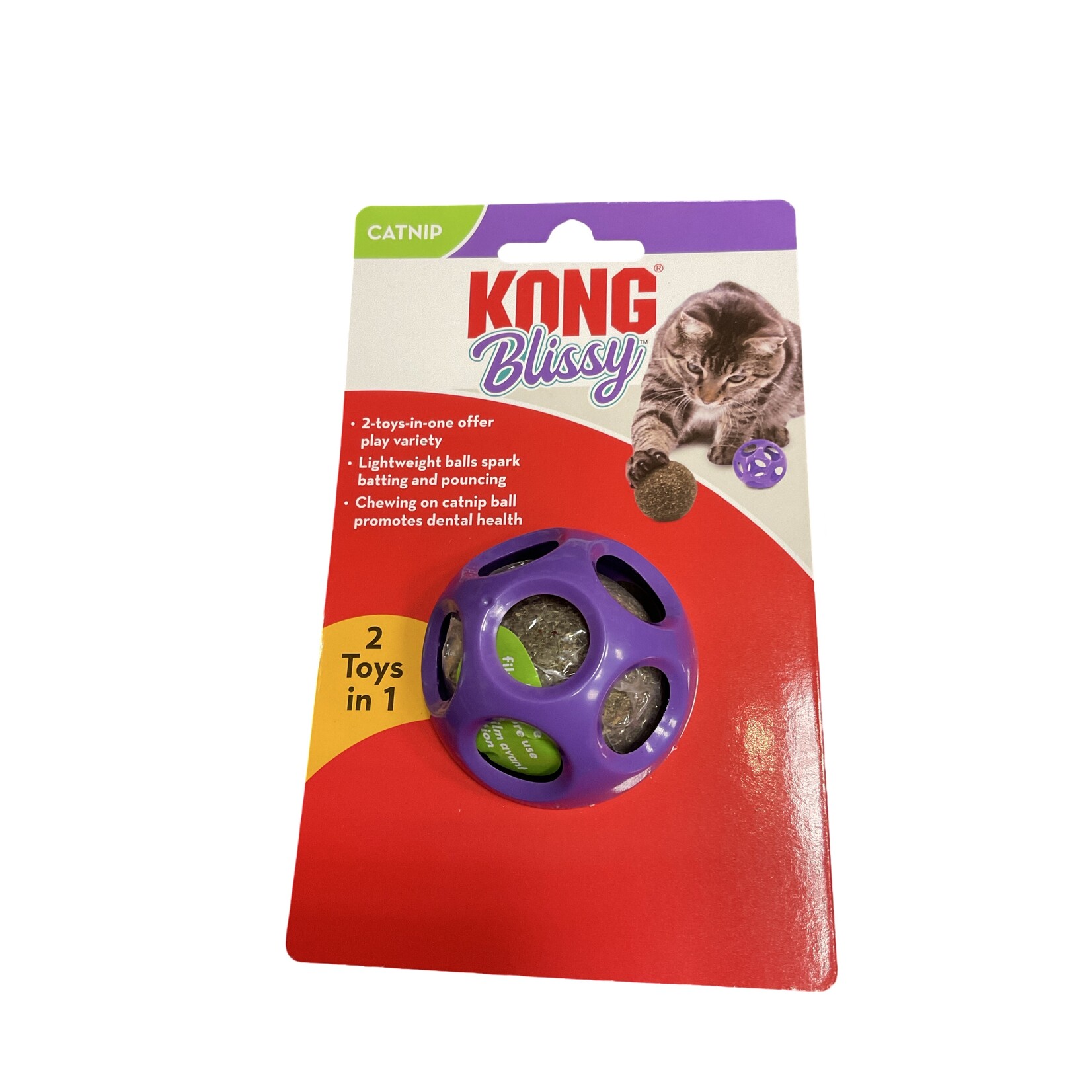 Kong Kong Blissy Moon Ball with Catnip
