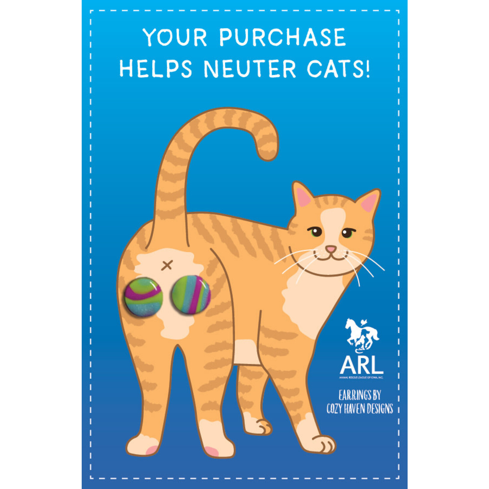 ARL Spay/Neuter Earrings