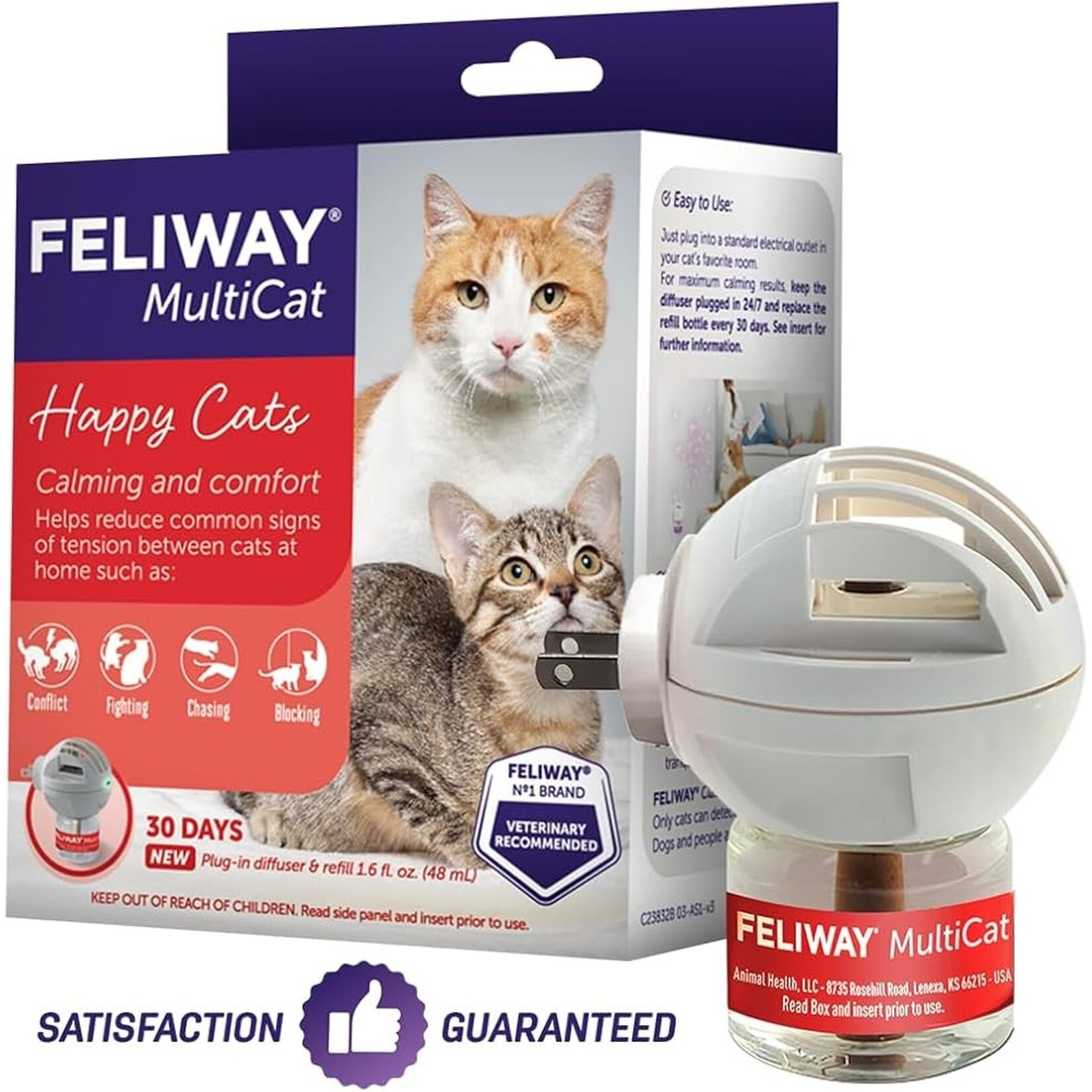 Feliway Feliway Multicat Diffuser Starter Kit