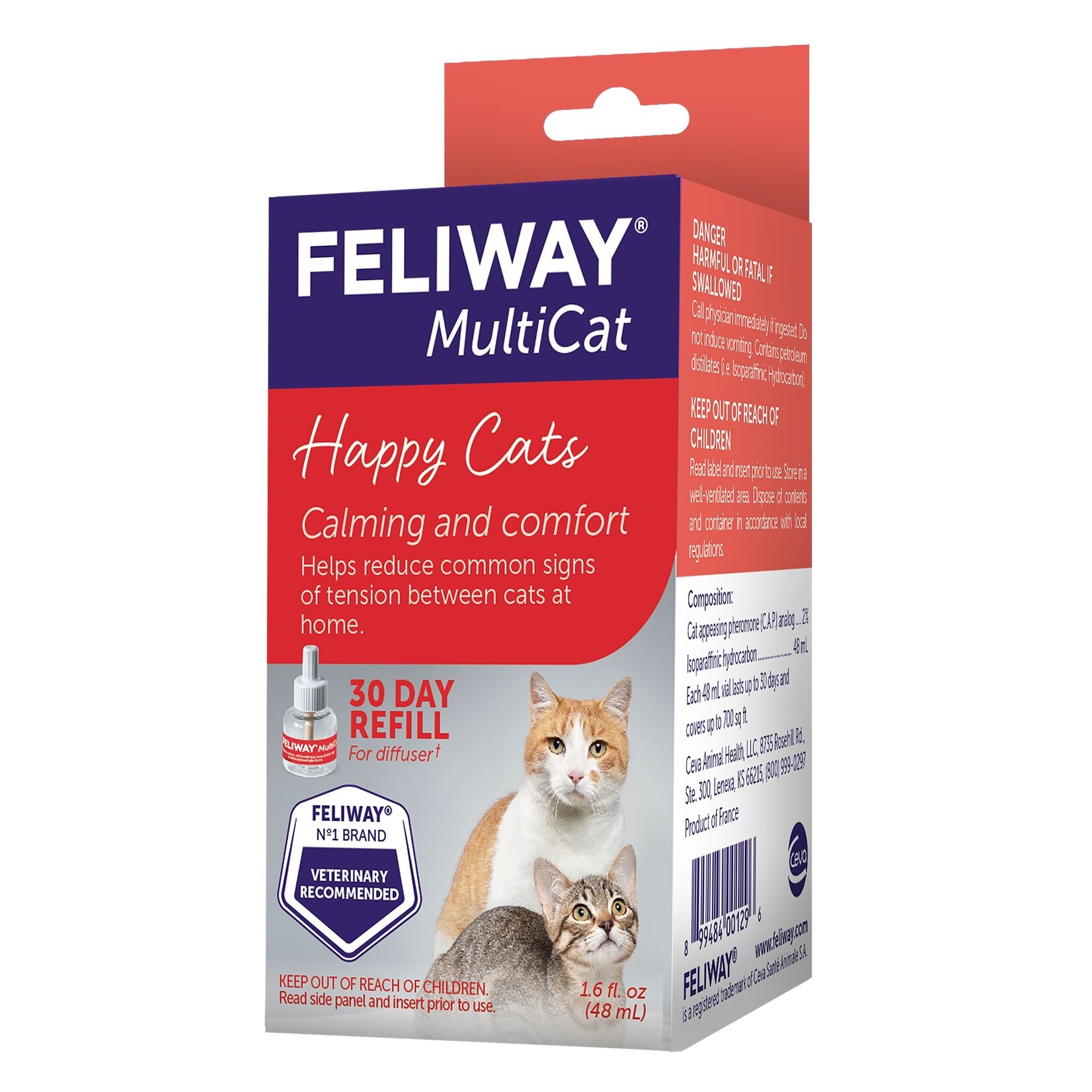 Feliway Feliway Multicat 30 Day Diffuser Refill