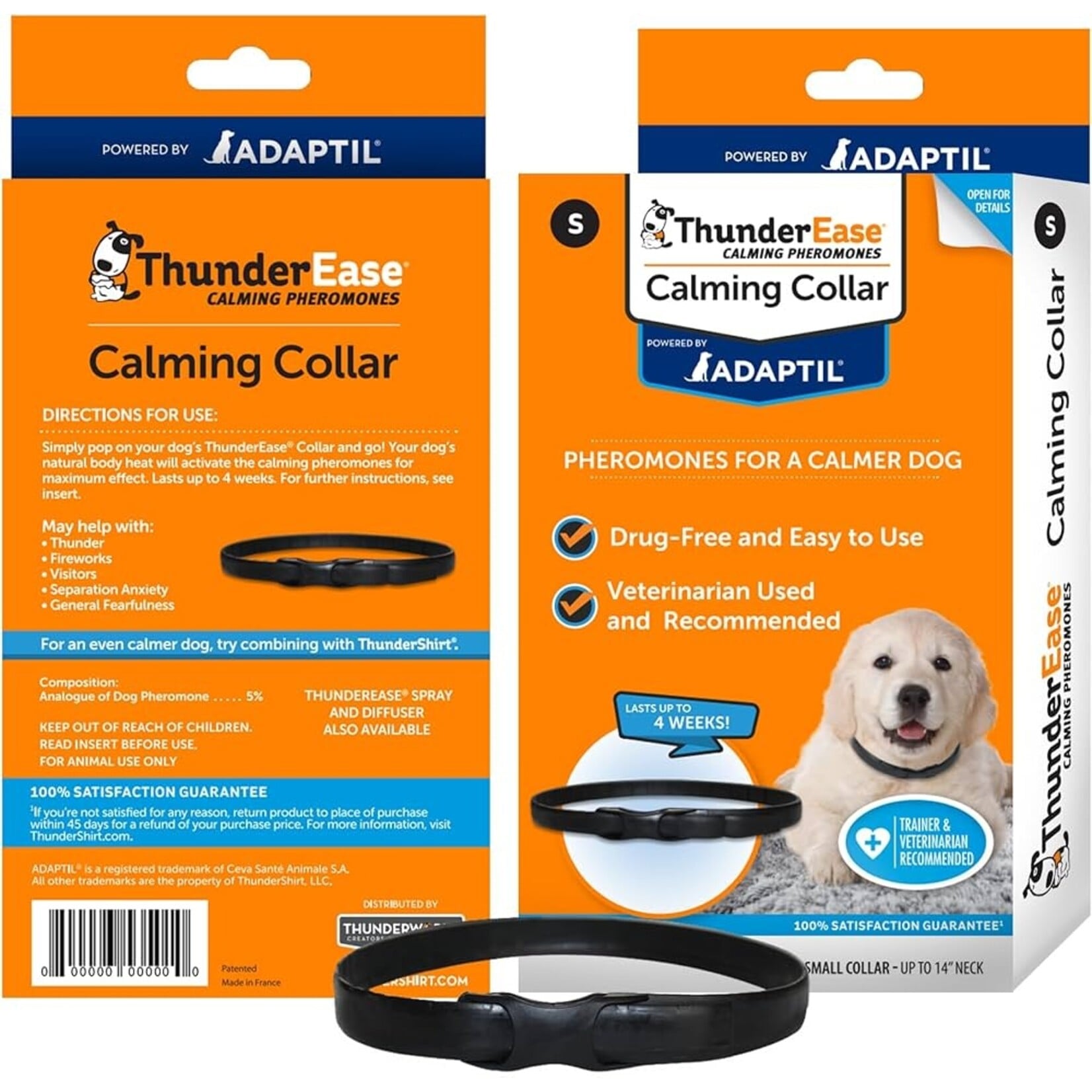 ThunderEase Adaptil Thunderease Pheromone Dog Collar