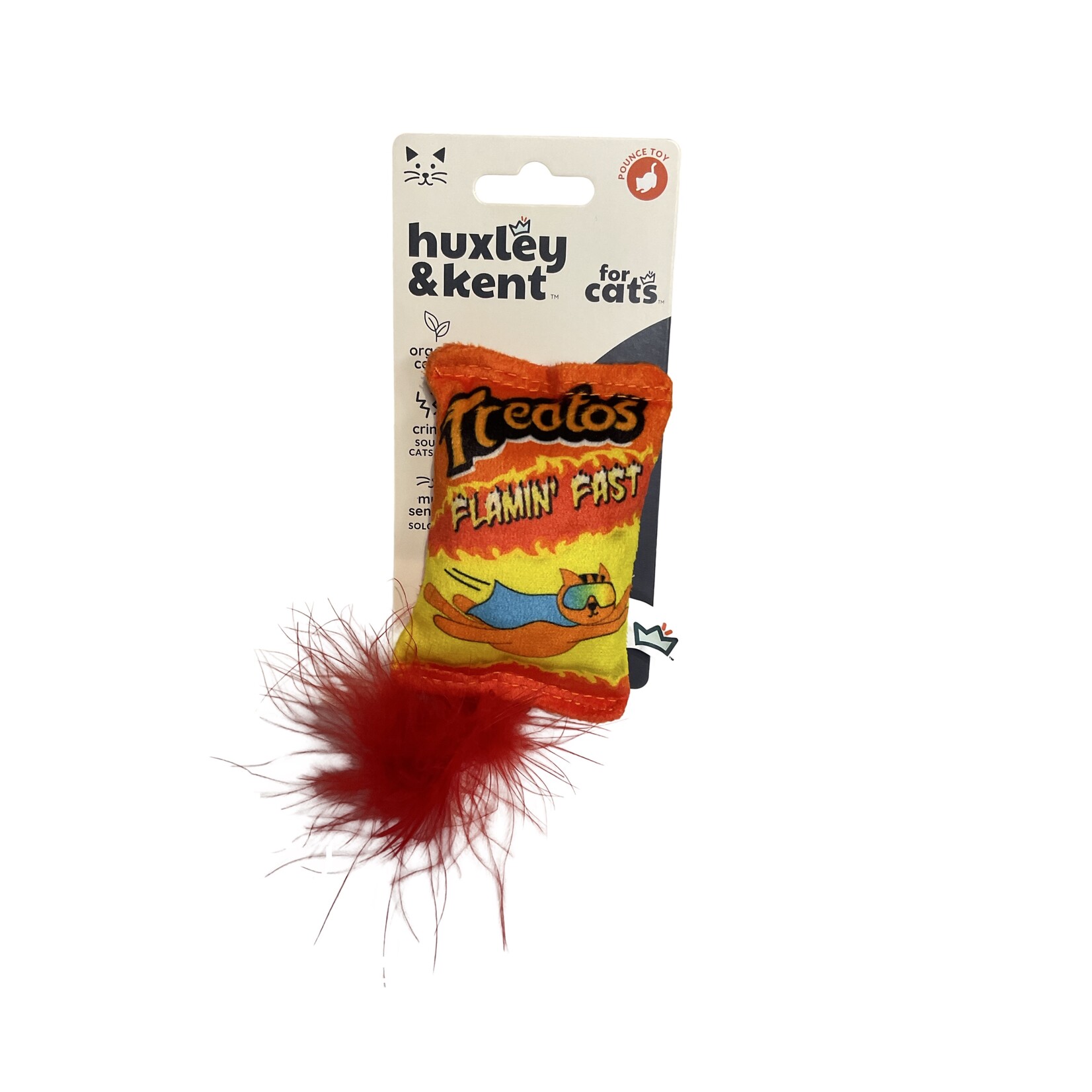 Huxley & Kent Treatos Flamin' Fast Cat Toy