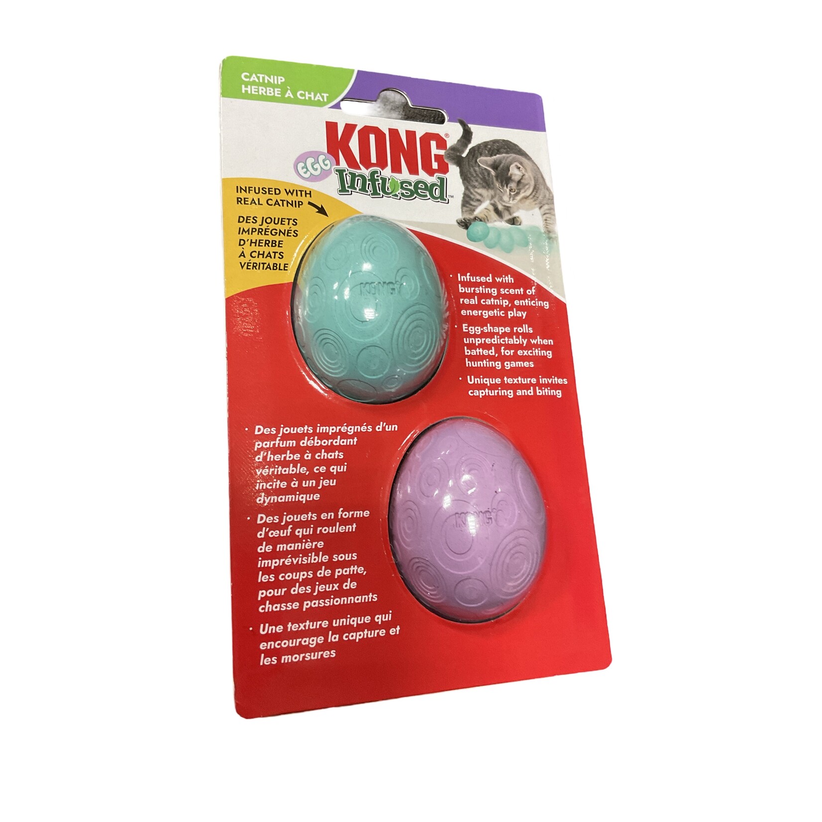 Kong Catnip Infused Eggs