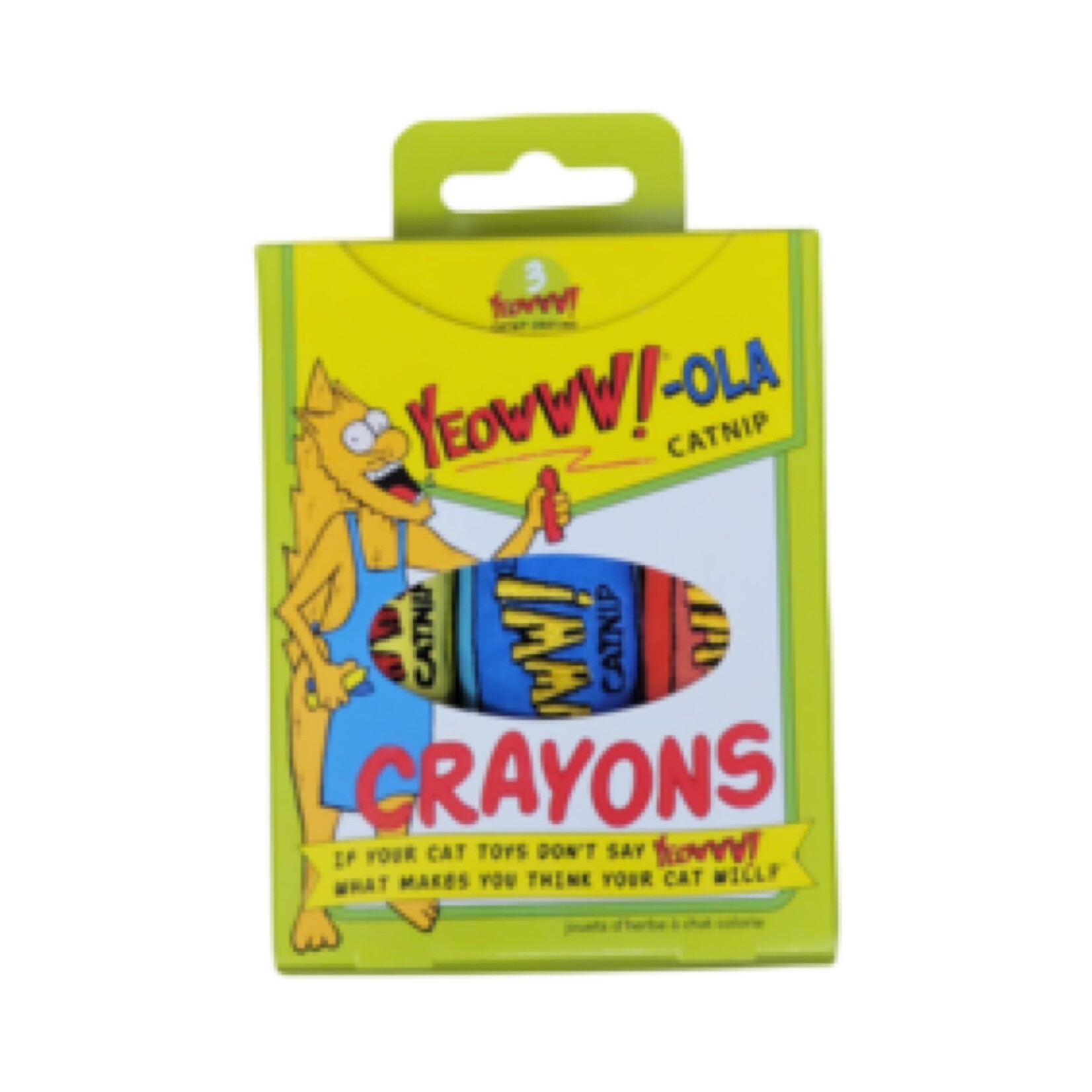 Yeowww-ola Catnip Crayons