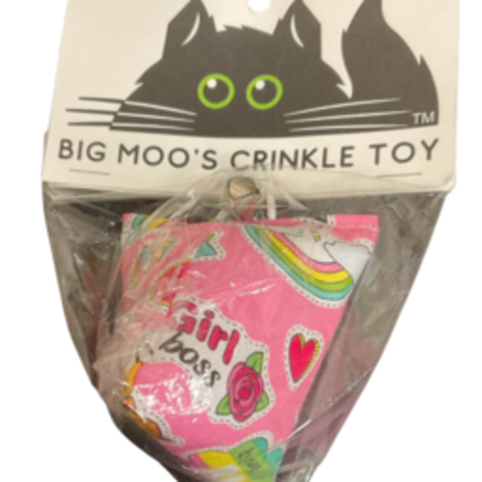 Big Moo's Big Moo's Cat Crinkle Toy