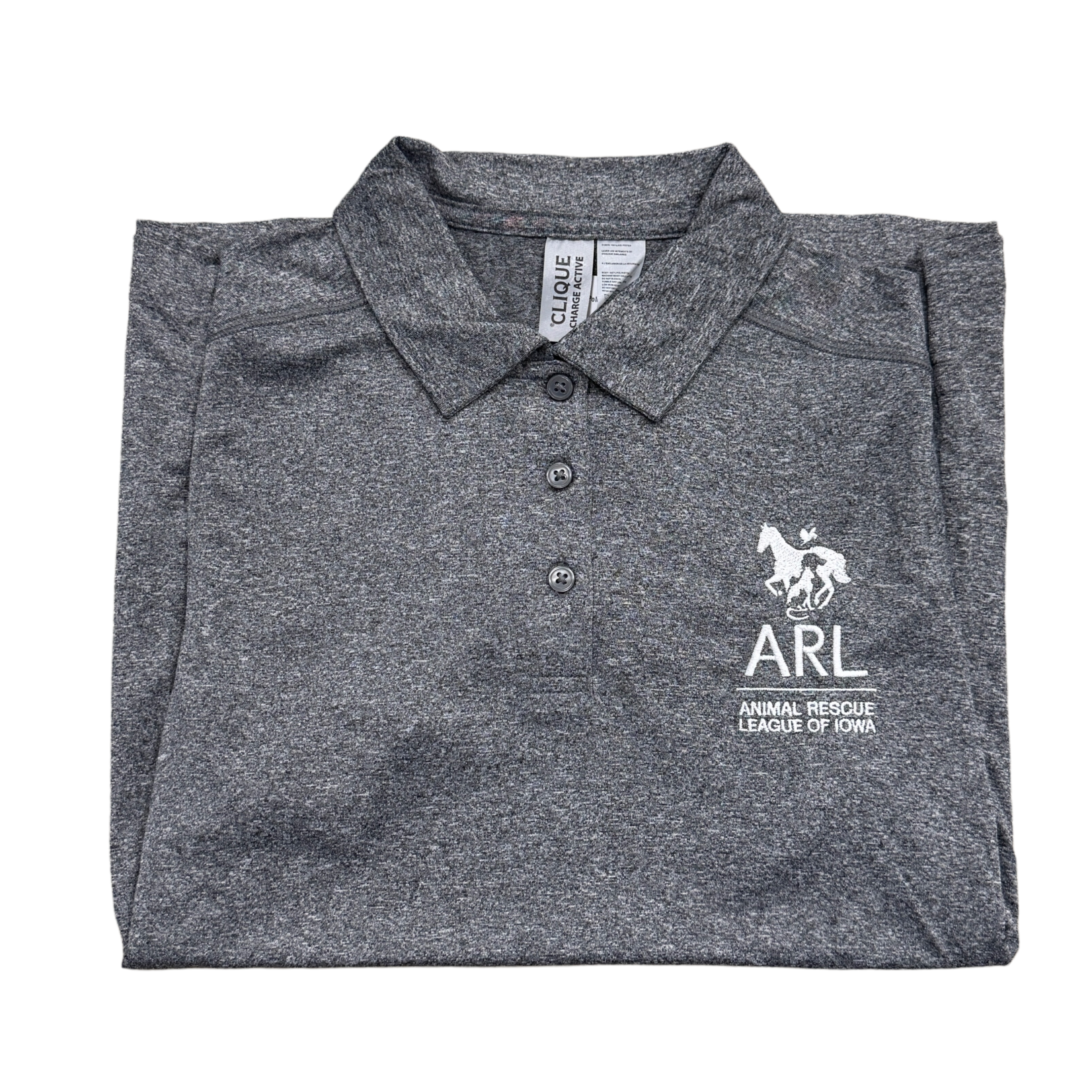 Heathered Polo