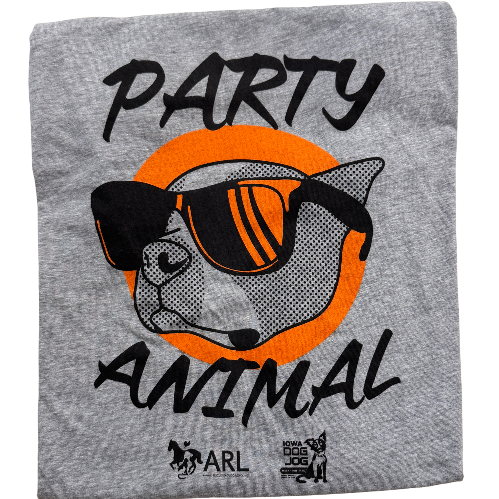 Iowa Dog Jog 2019 Party Animal Shirt