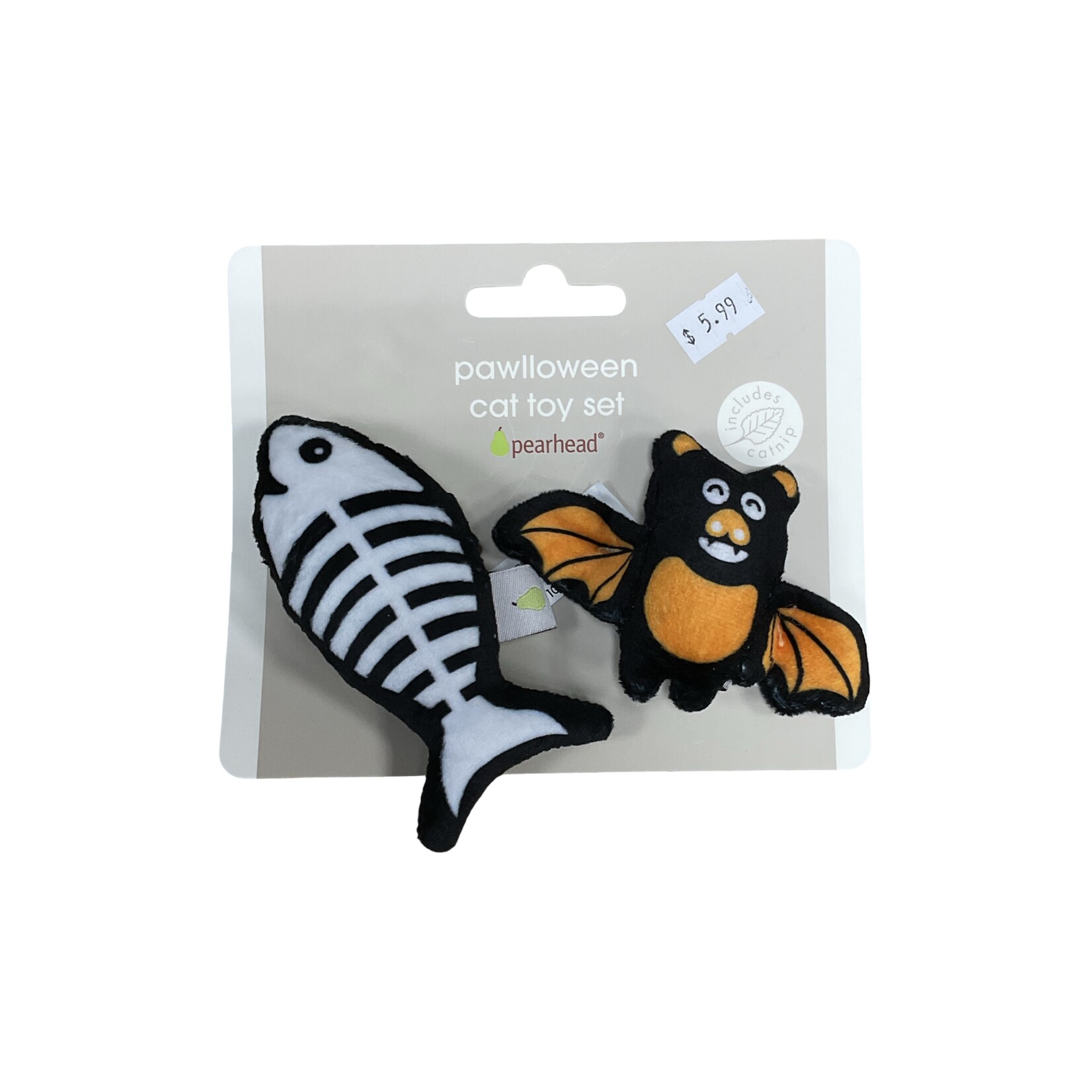 Pearhead Pearhead Pawloween cat toy set