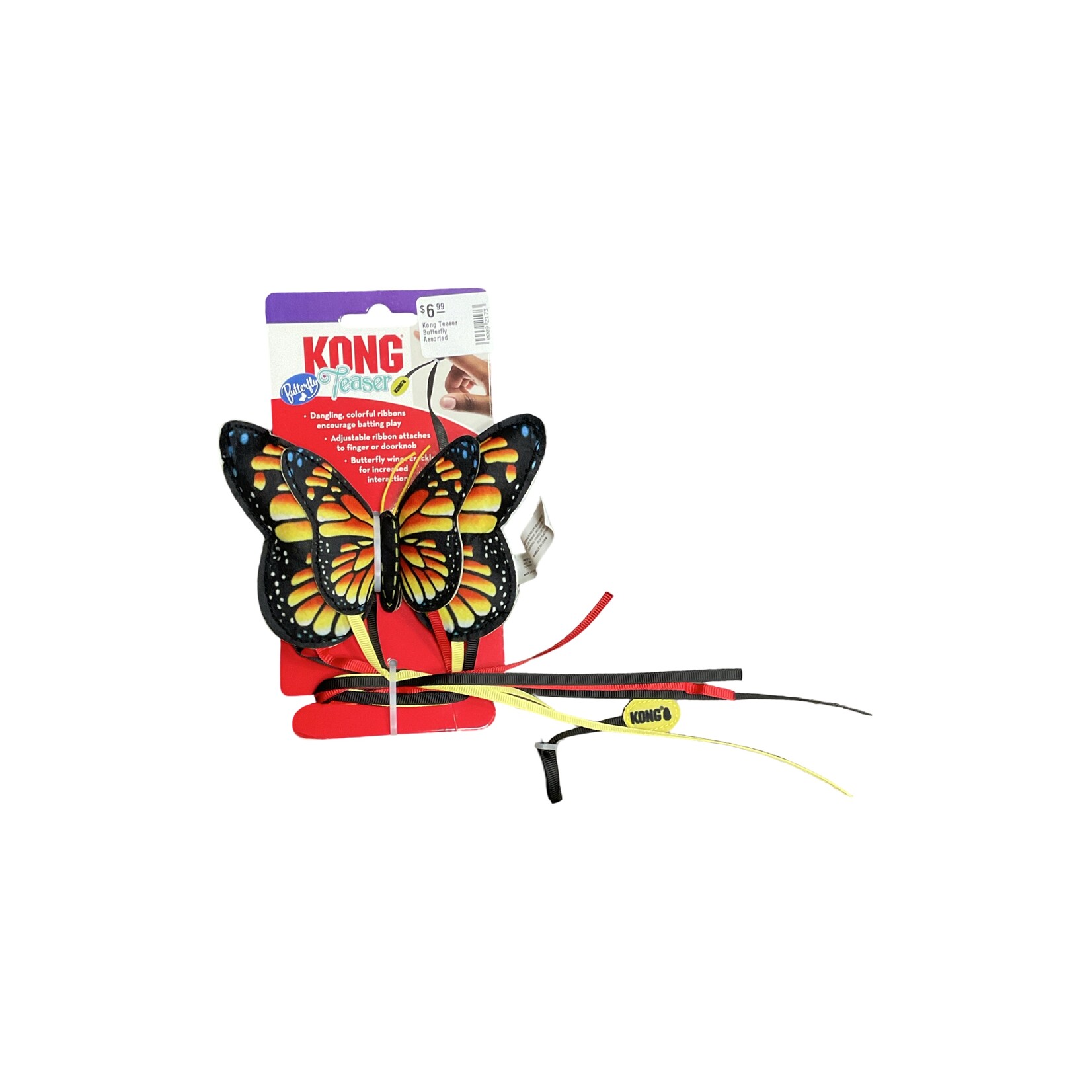 Kong Kong Teaser Butterfly Assorted Wand toy