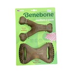 Benebone Benebone Dog Bacon Dental Chew & Wishbone M- 2 pack