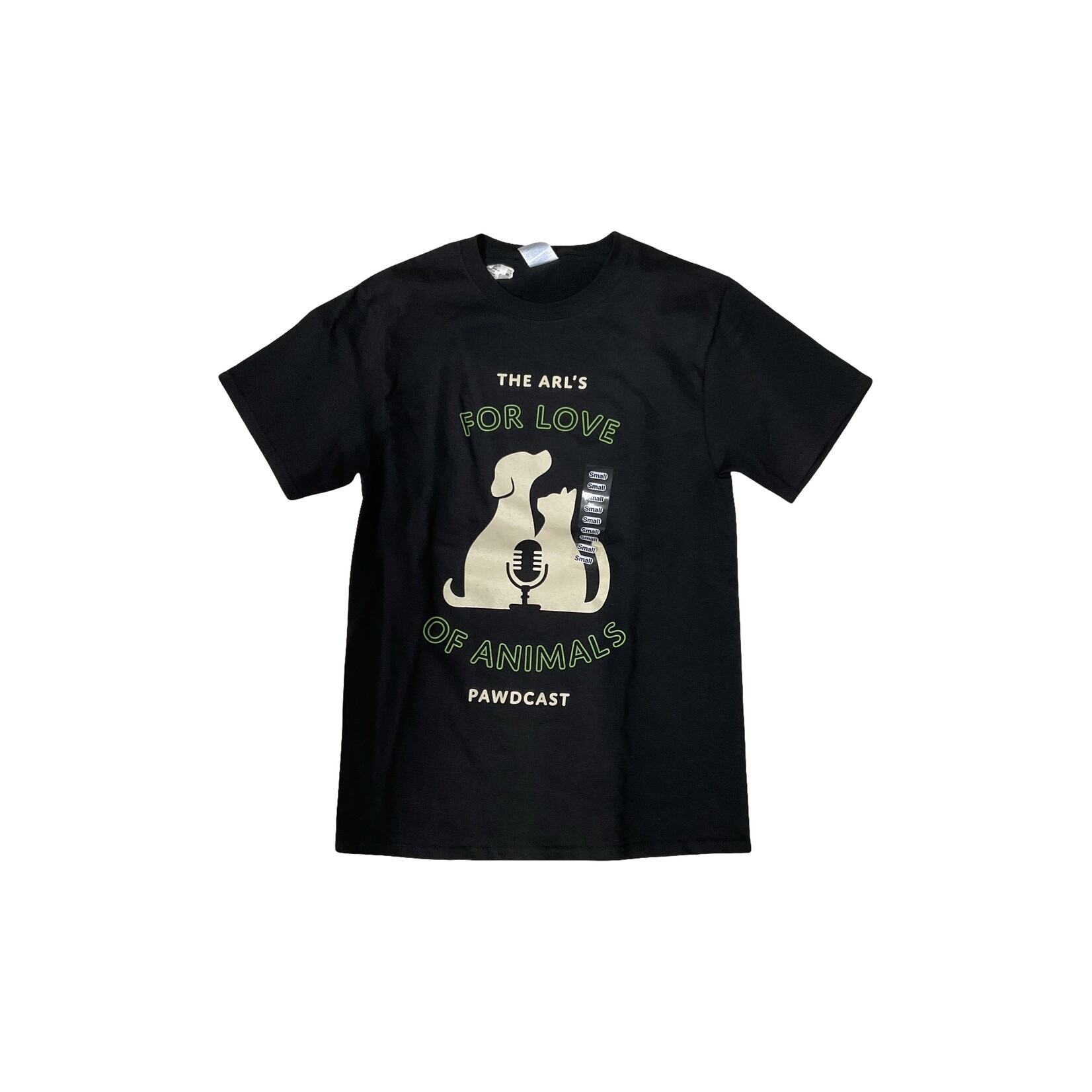 For Love of Animals Pawdcast T-Shirt