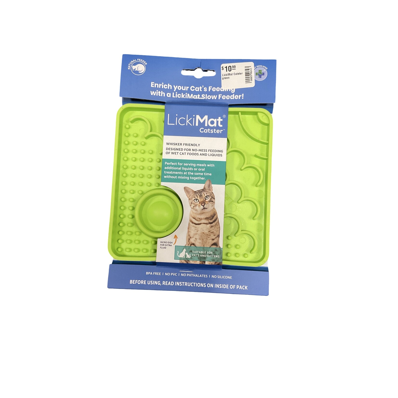 LickiMat Catster green