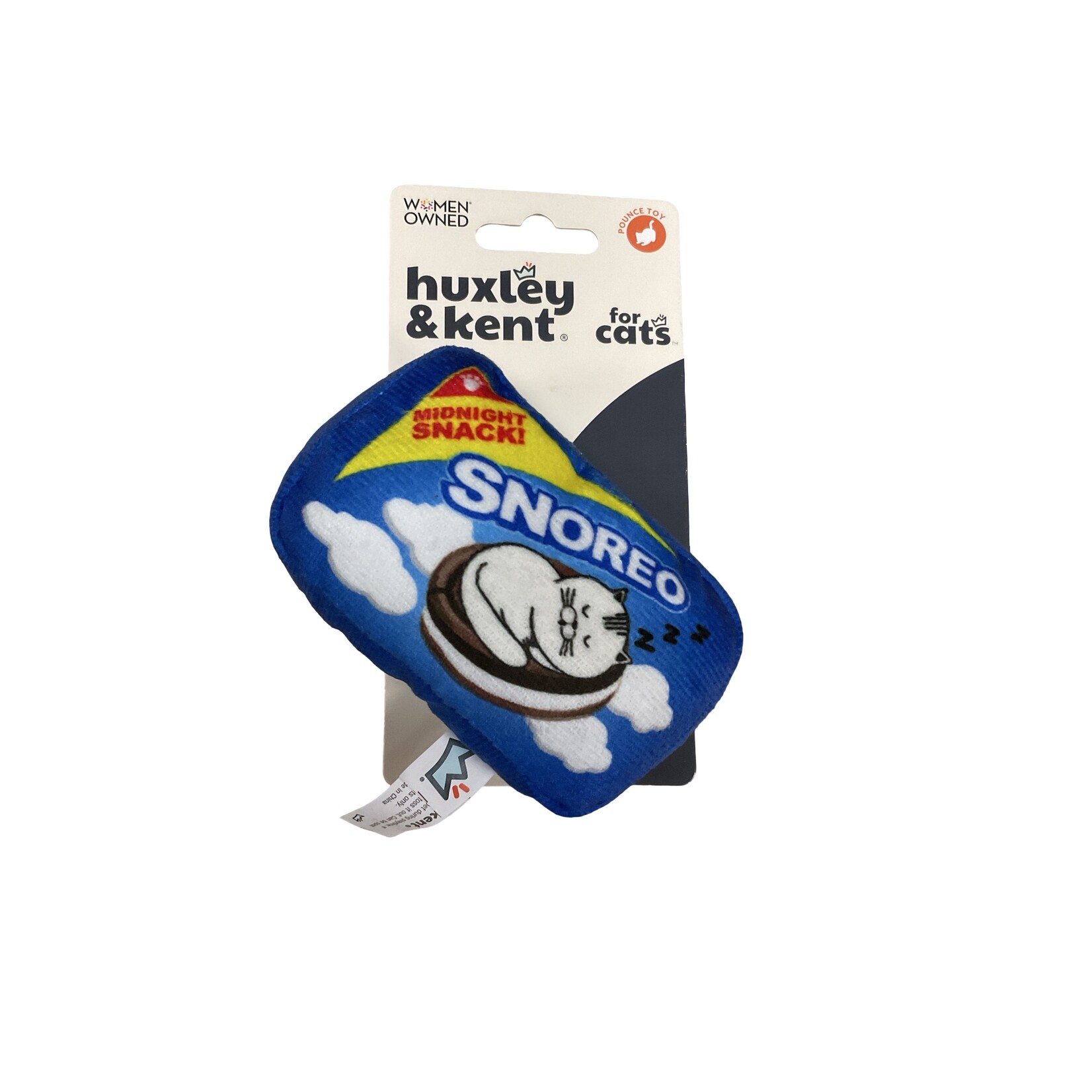 Huxley&Kent Snoreo Cookies Plush Cat Toy