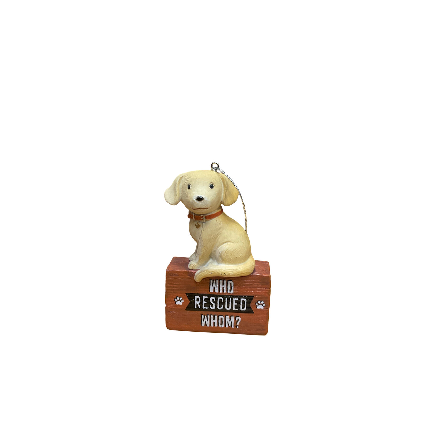 Ganz Who Rescued Whom Ornament