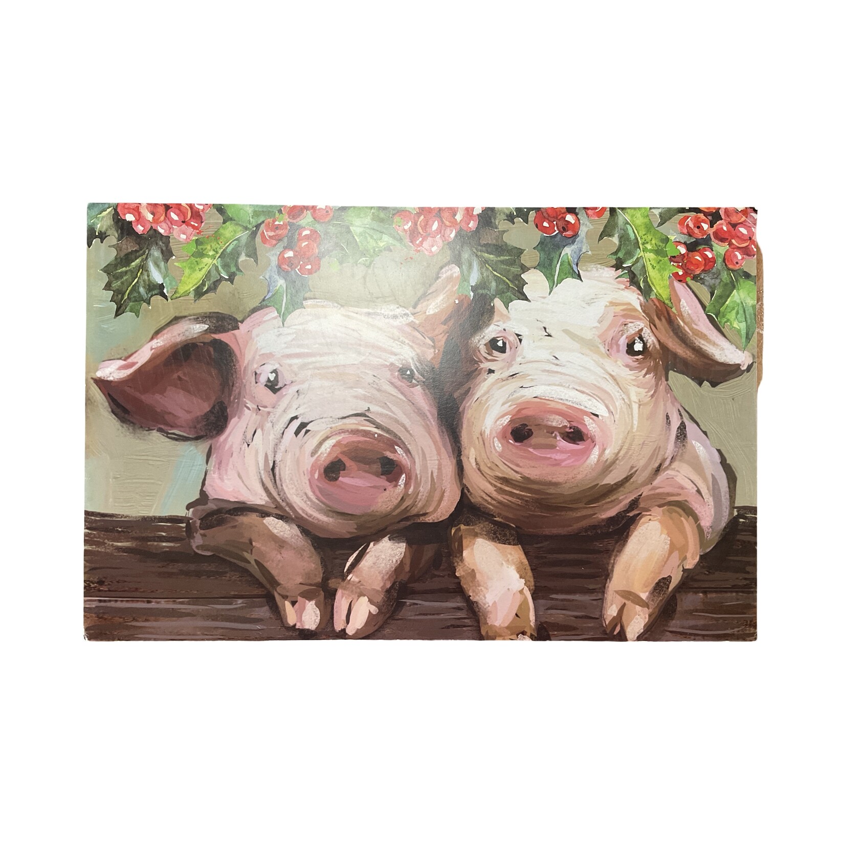 Ganz Pig Couple Sign