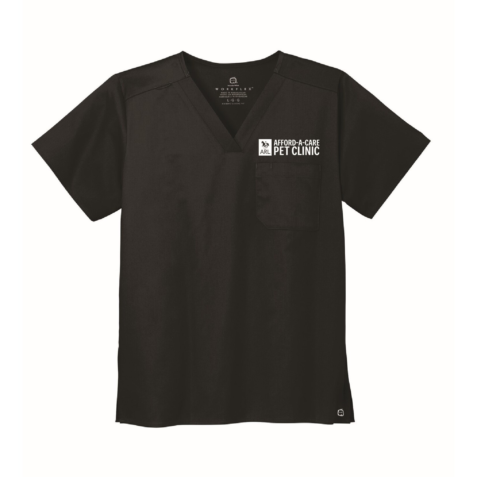 ARL 2UA-Uniform Approved Women's/Unisex Clinic Medical Top